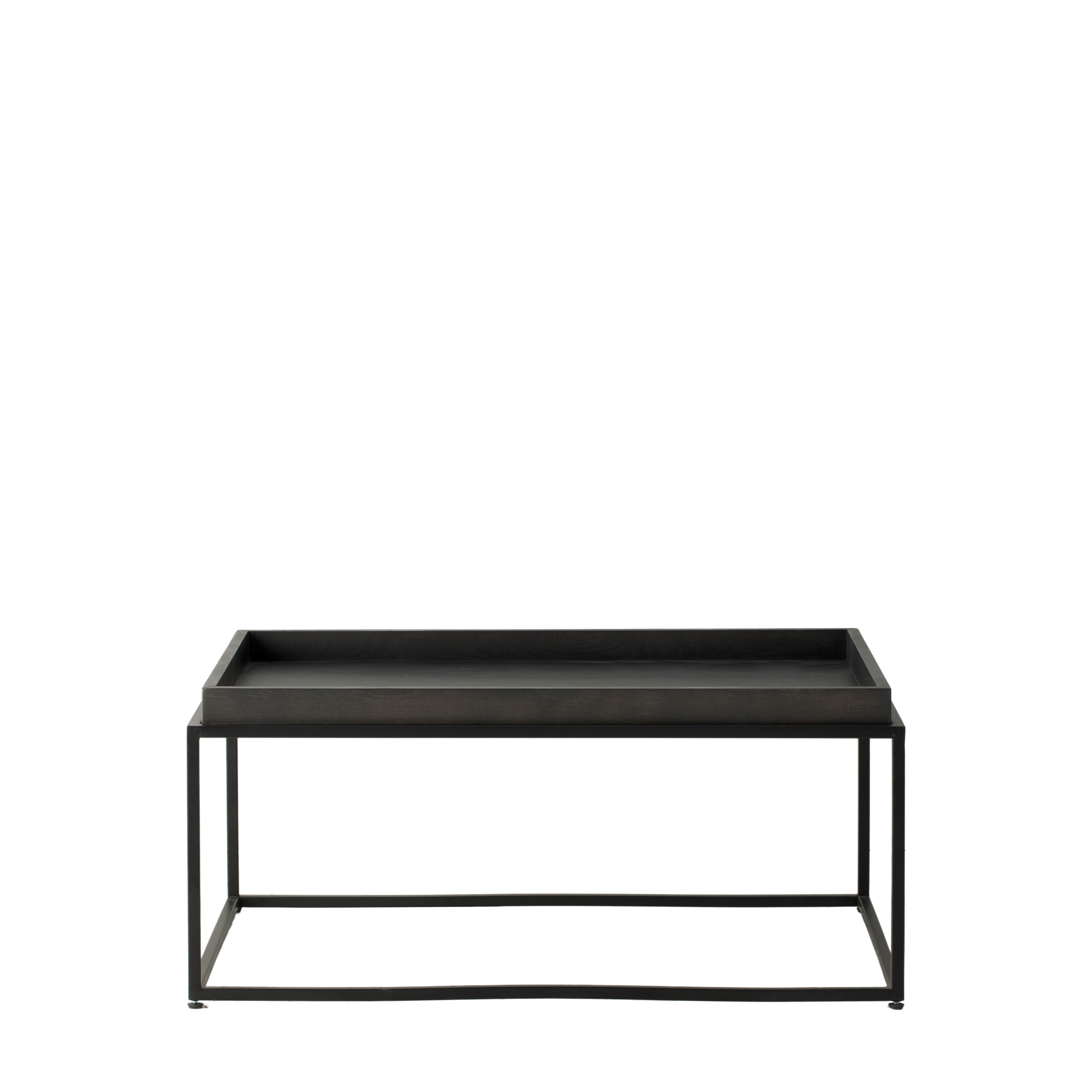 WILLOWMERE Tray Coffee Table - Black - Galvin and Galloway