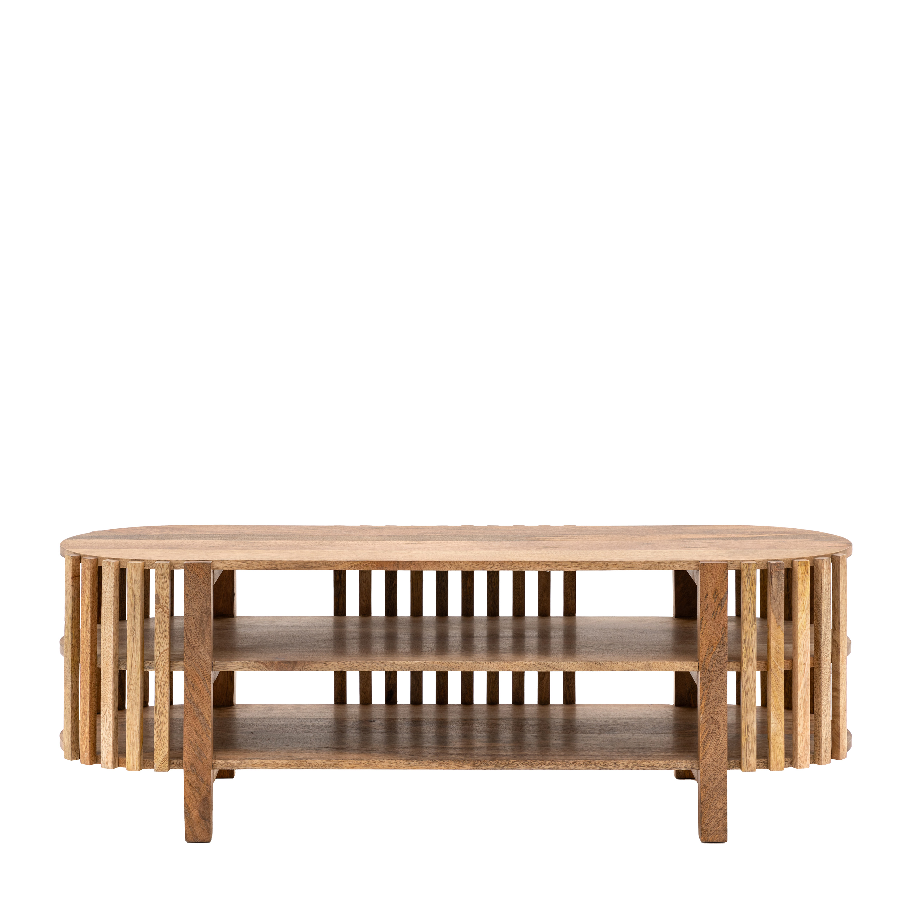 THORNBURY TV Unit - Oak - Galvin and Galloway