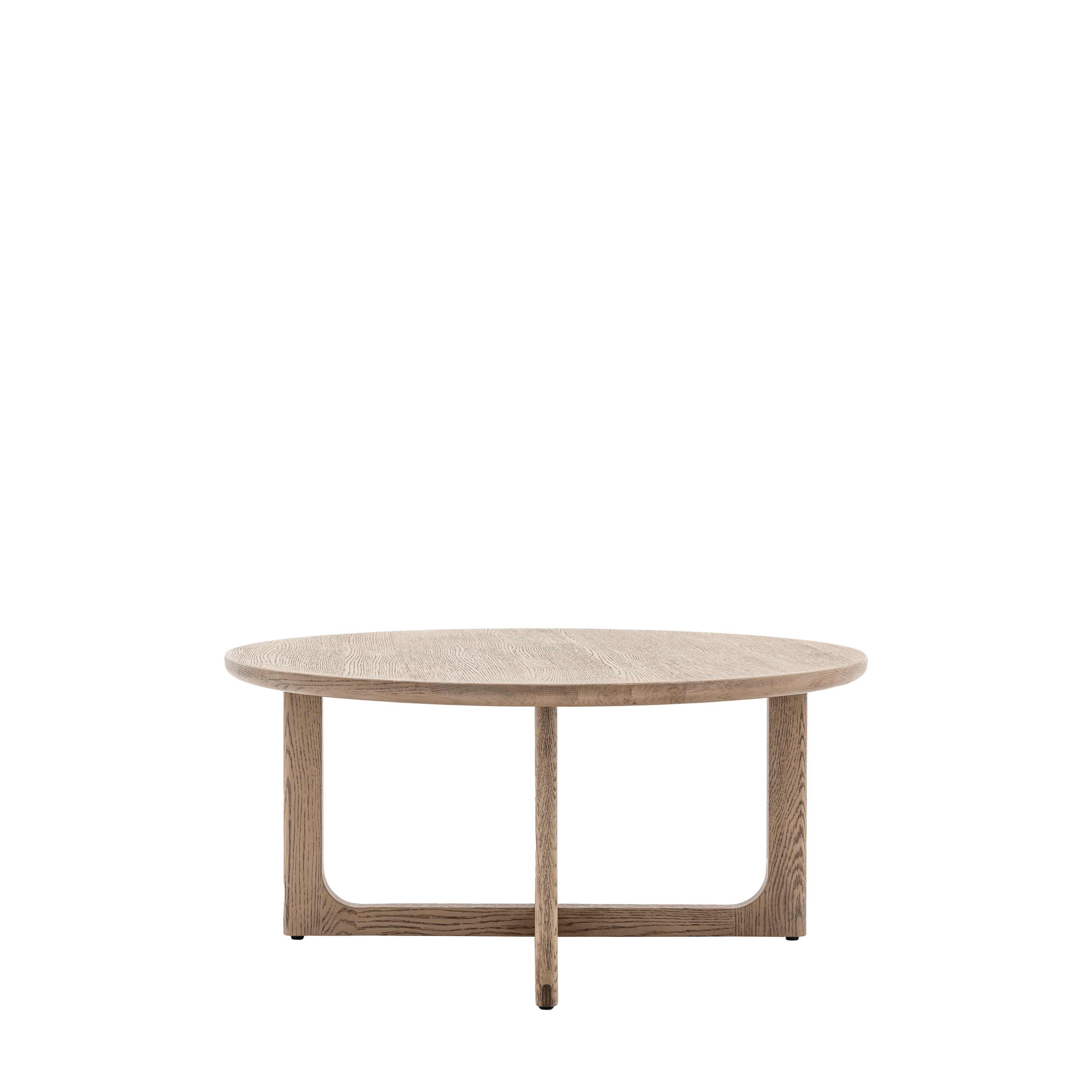 ARTISAN Round Coffee Table - Dark Oak - Galvin and Galloway