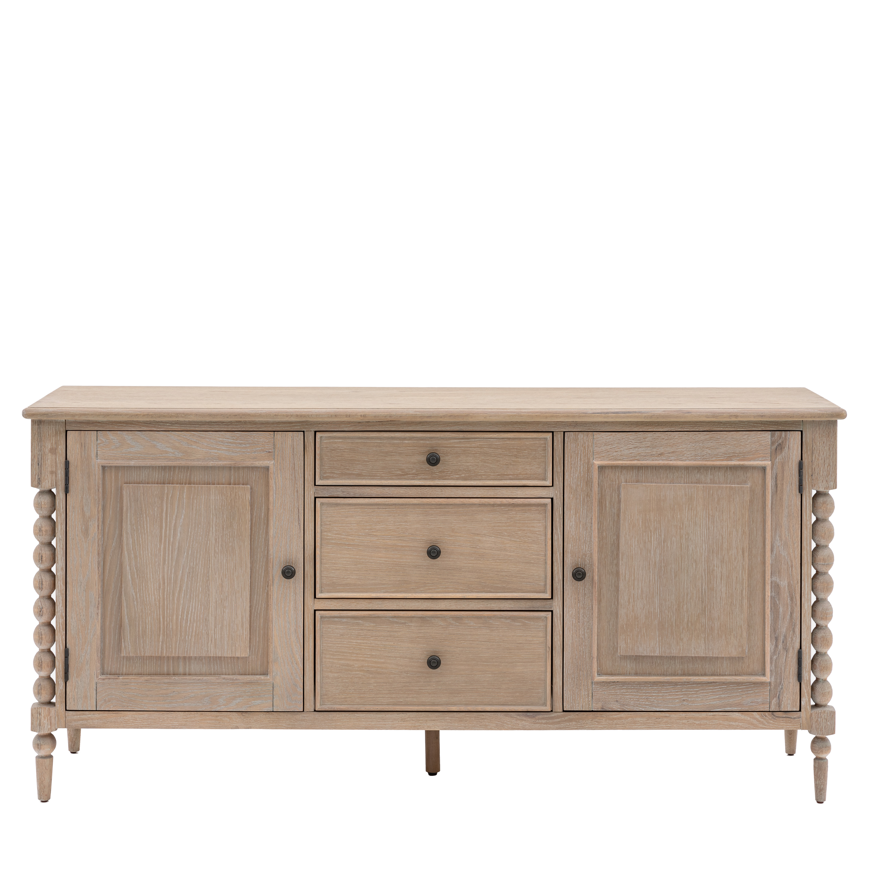 STONELEIGH 2 Door 3 Drawer Sideboard - Light Oak - Galvin and Galloway