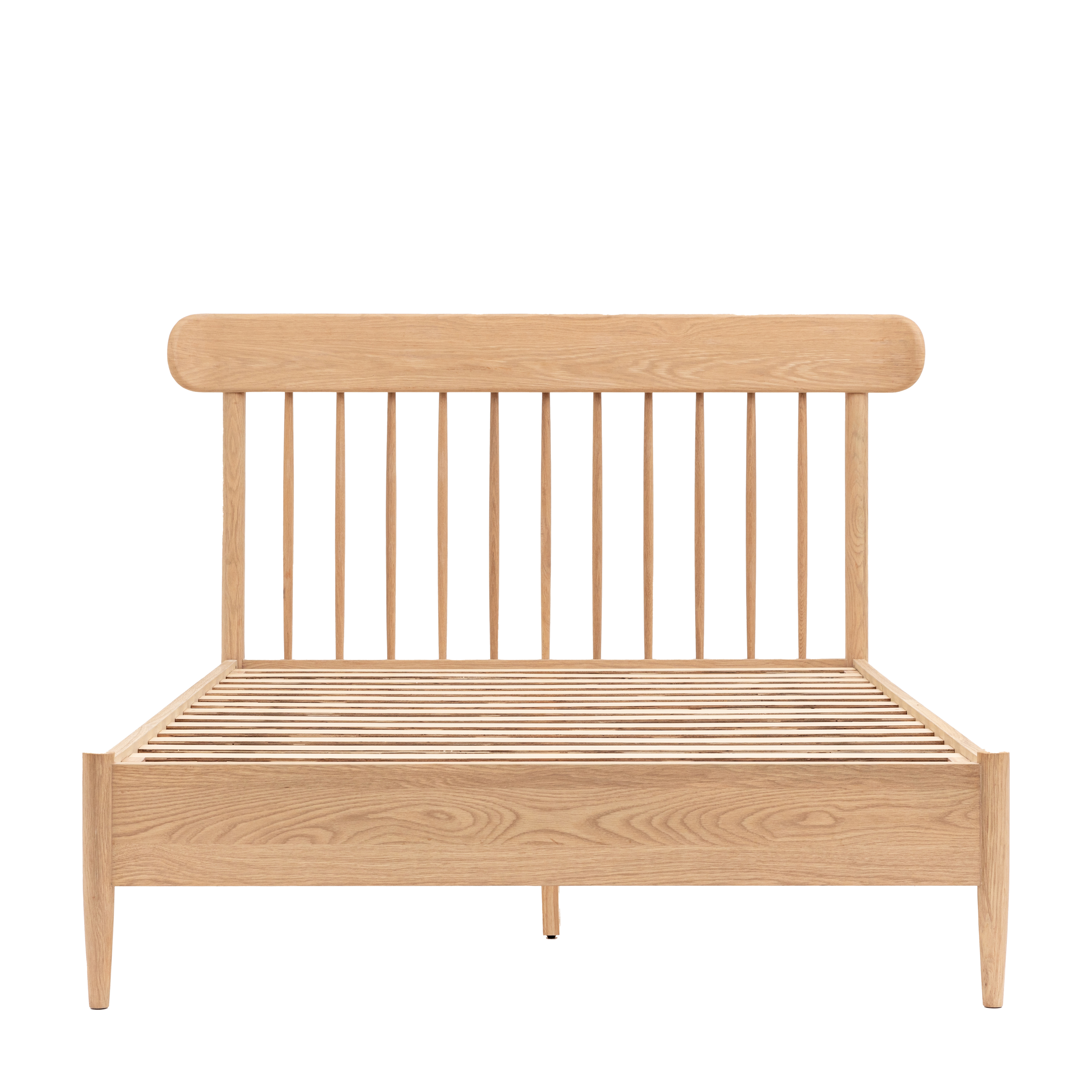 BANBURY Kingsize Wooden Spindle Bedframe - Natural - Galvin and Galloway