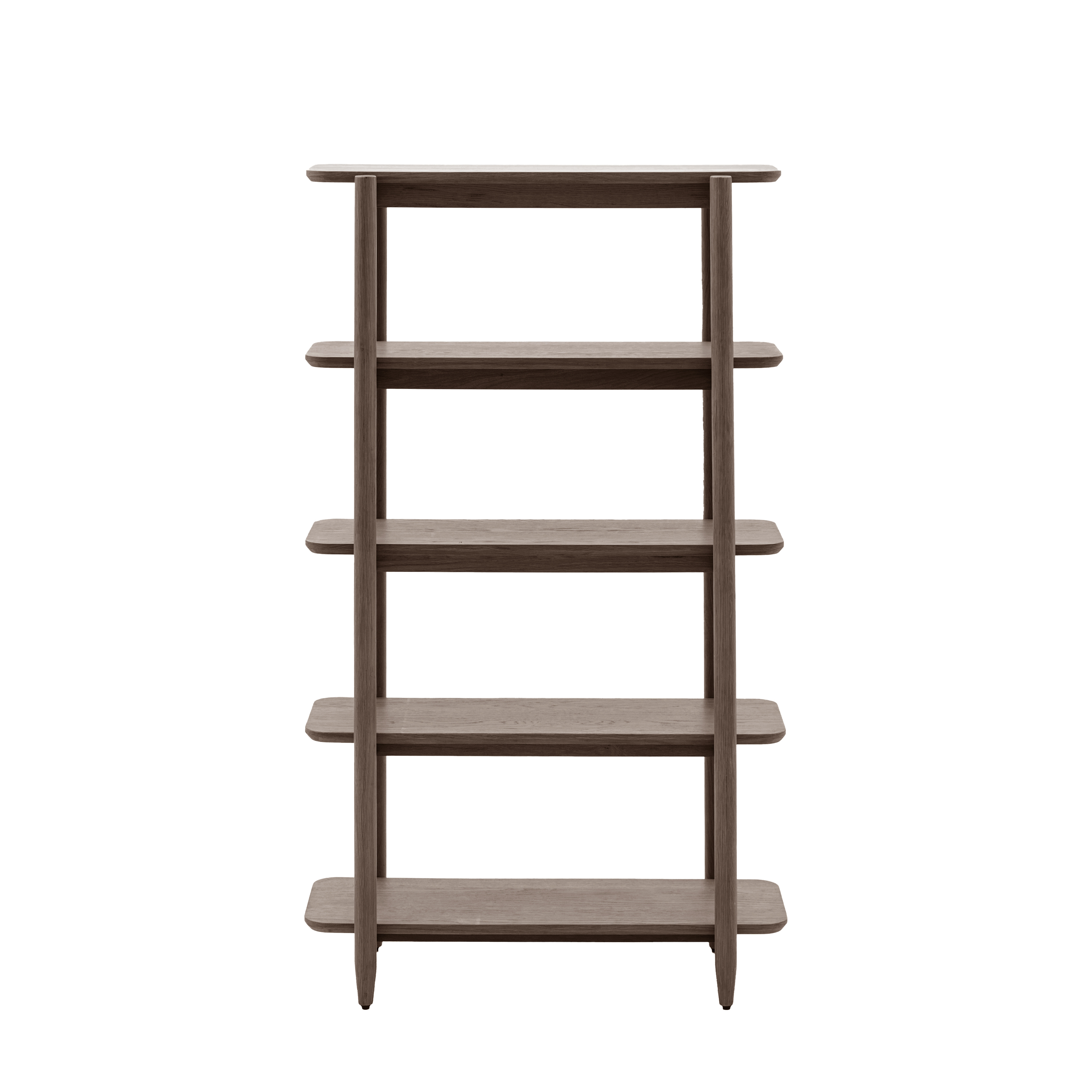 BANBURY Tall Open Display Rack - Dark Oak - Galvin and Galloway
