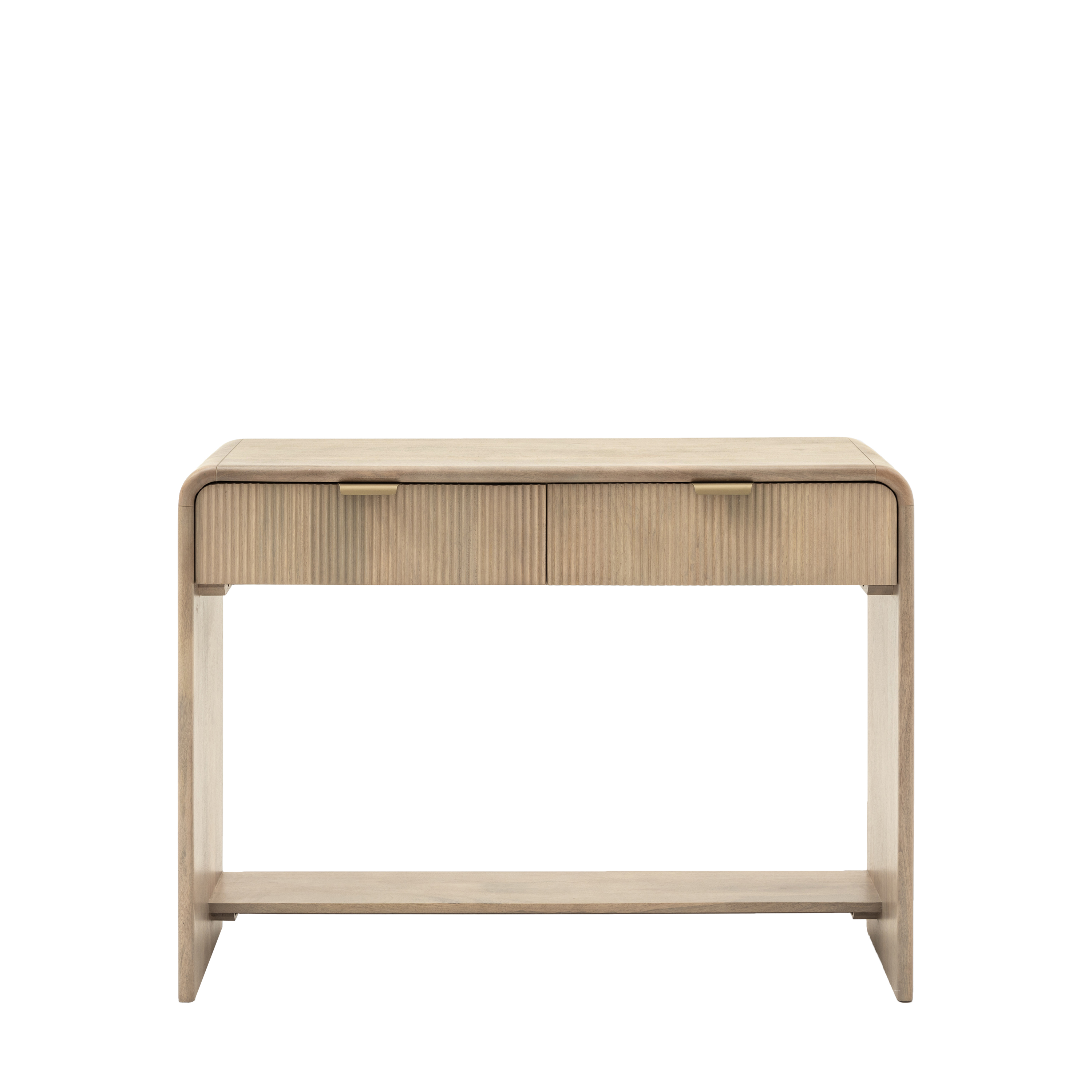 LAVENHAM 2 Drawer Console Table - Light Oak - Galvin and Galloway