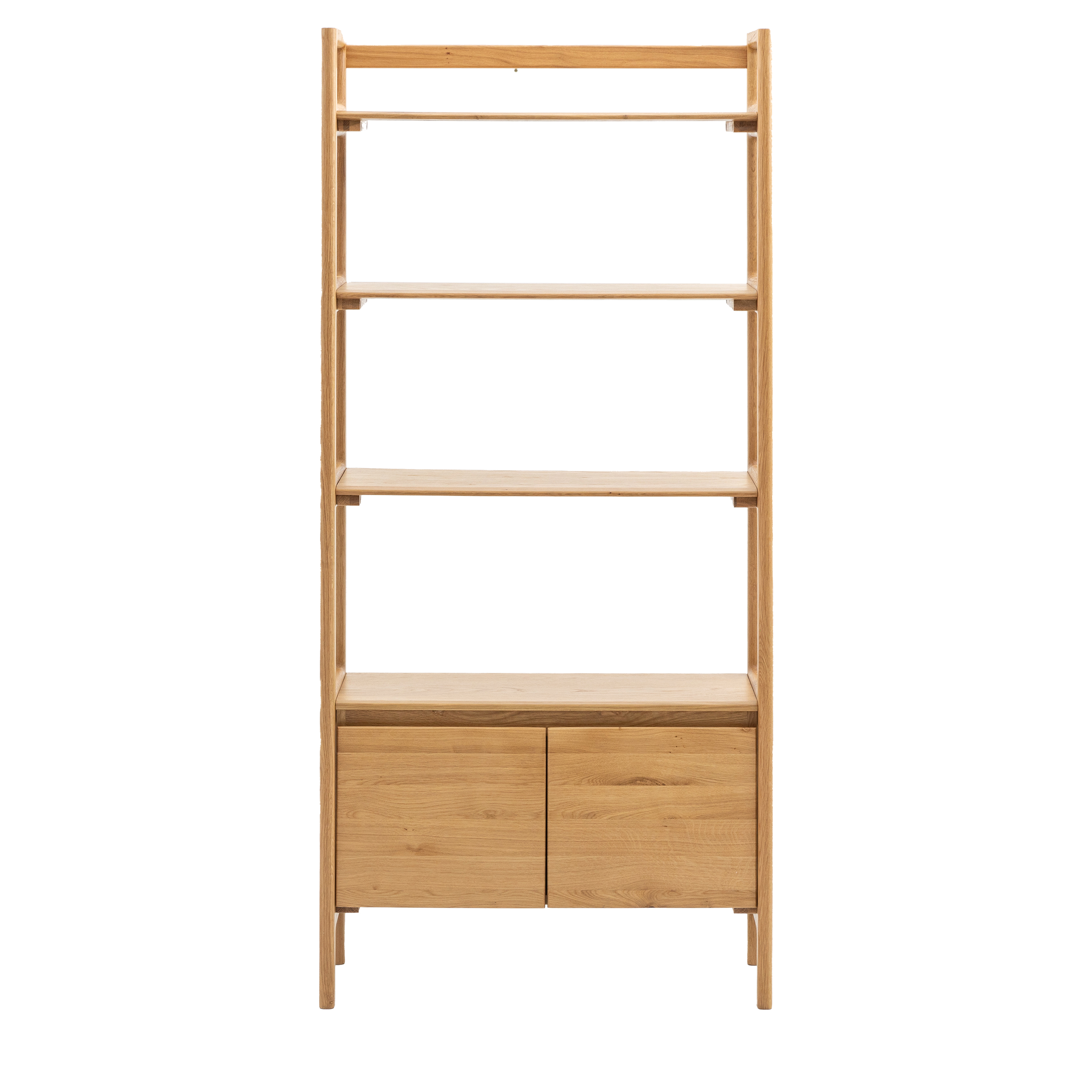 THORNWELL Open Display Rack - Medium Oak - Galvin and Galloway