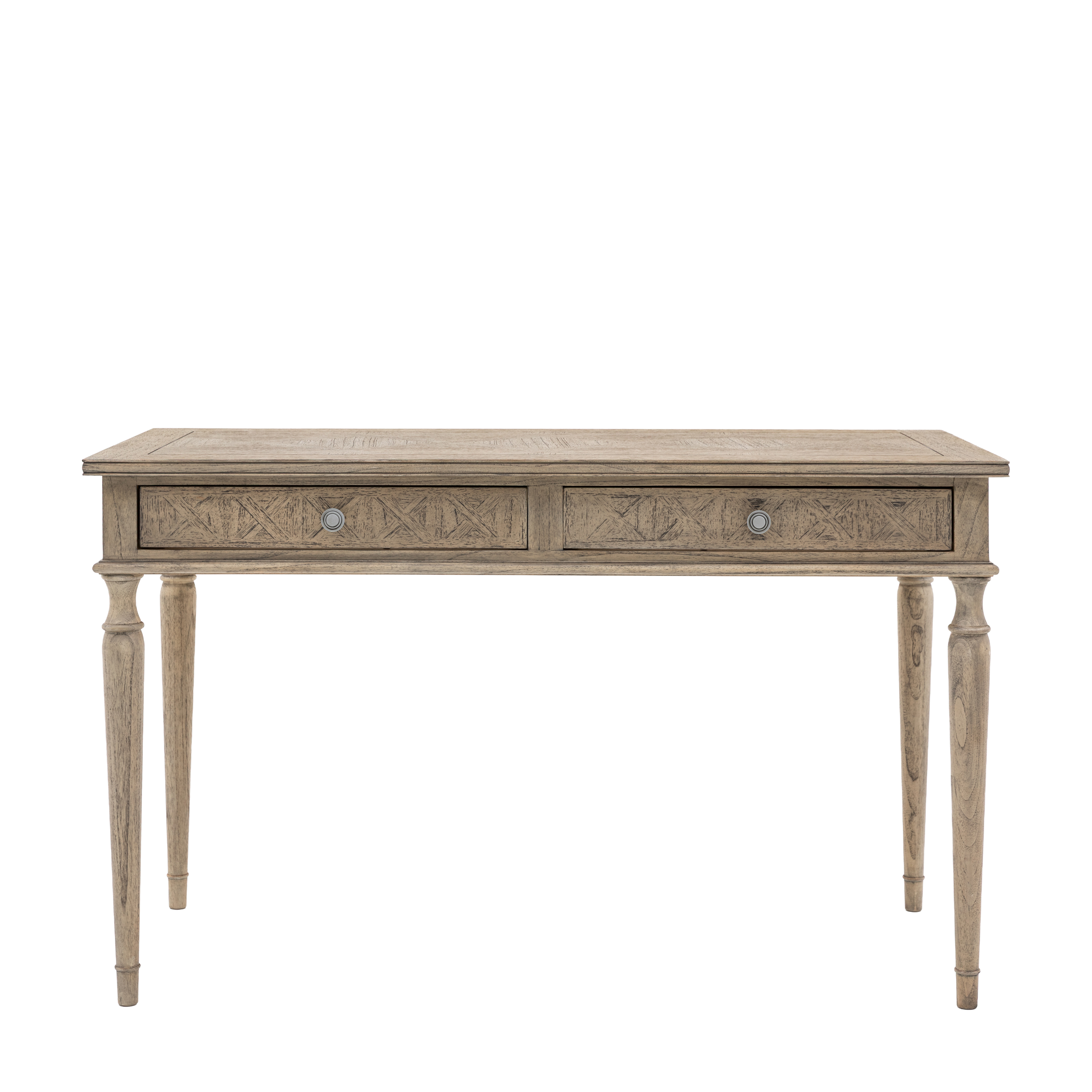 OAKLEIGH 2 Drawer Office Desk - Oak - Galvin and Galloway