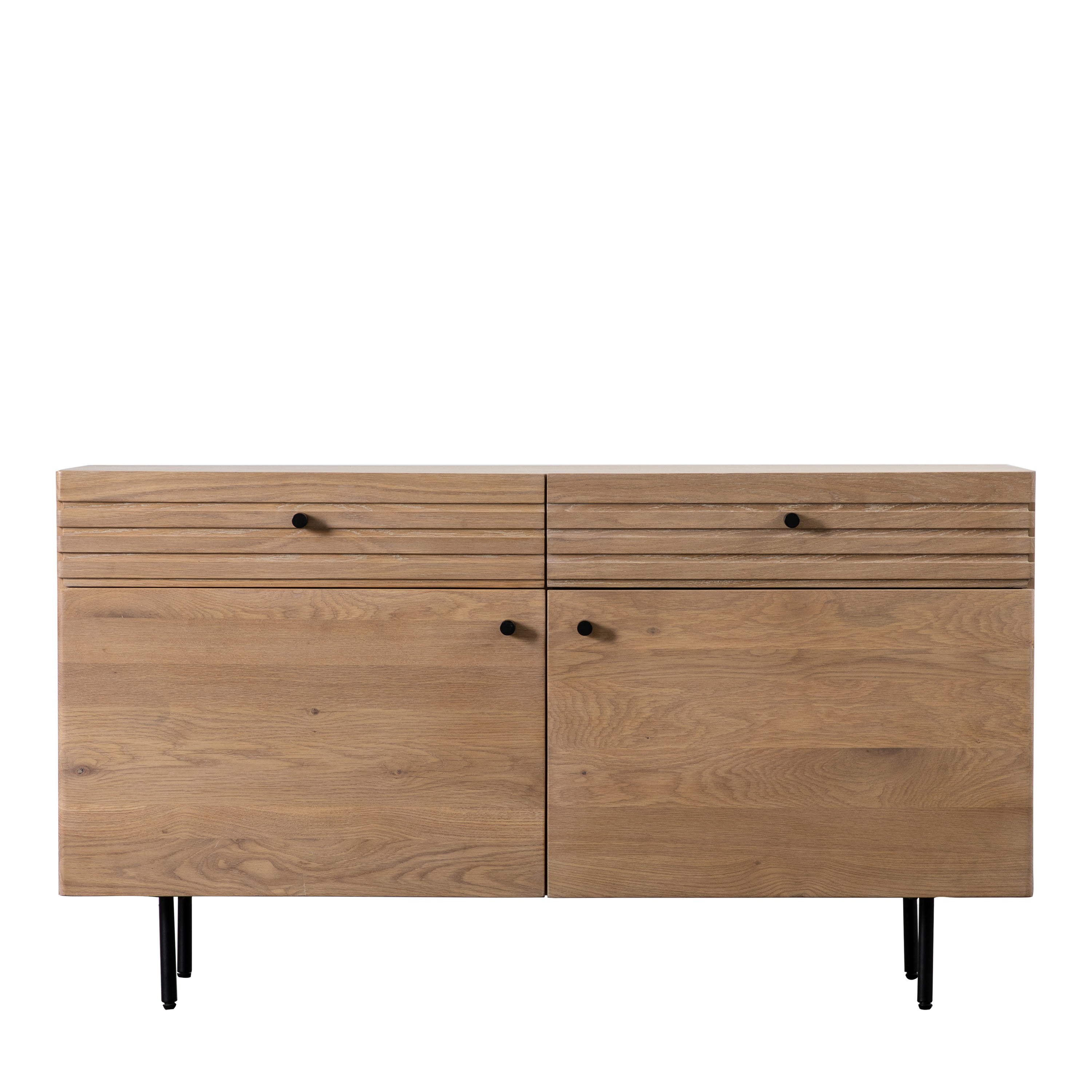 WAVERFORD 2 Drawer 2 Door Sideboard - Oak - Galvin and Galloway