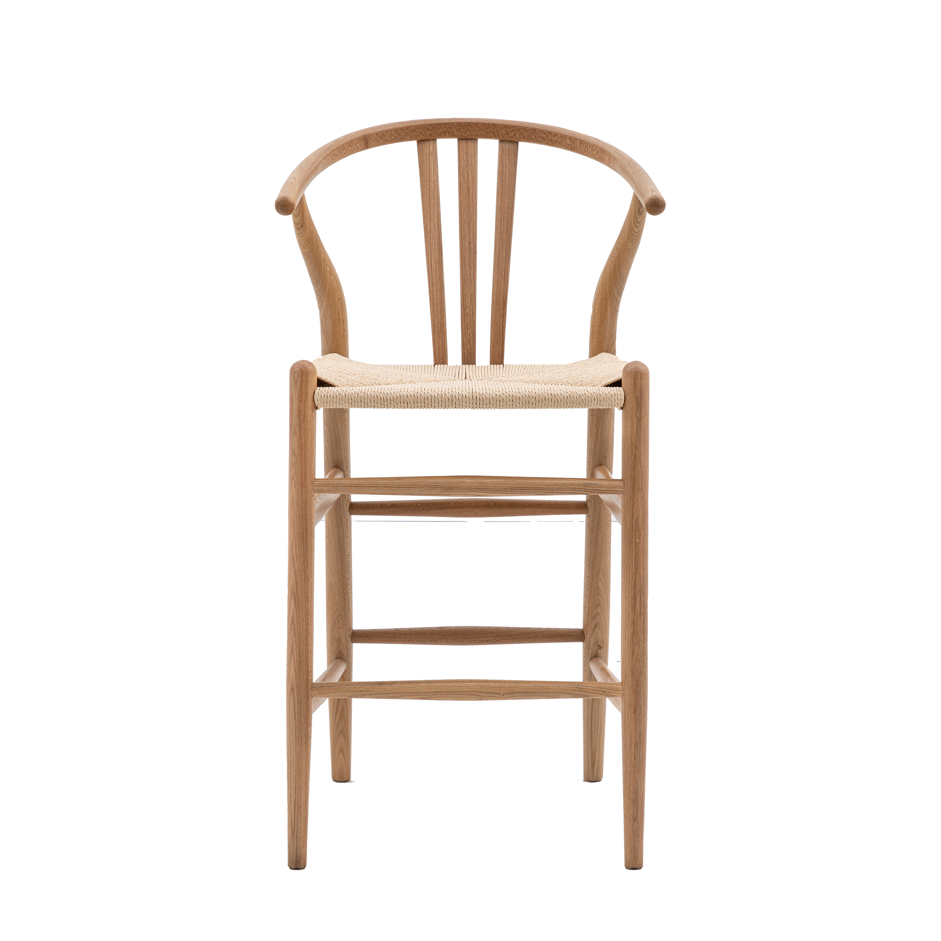ROSEWELL Bar Stool Natural - Set of 2 - Galvin and Galloway