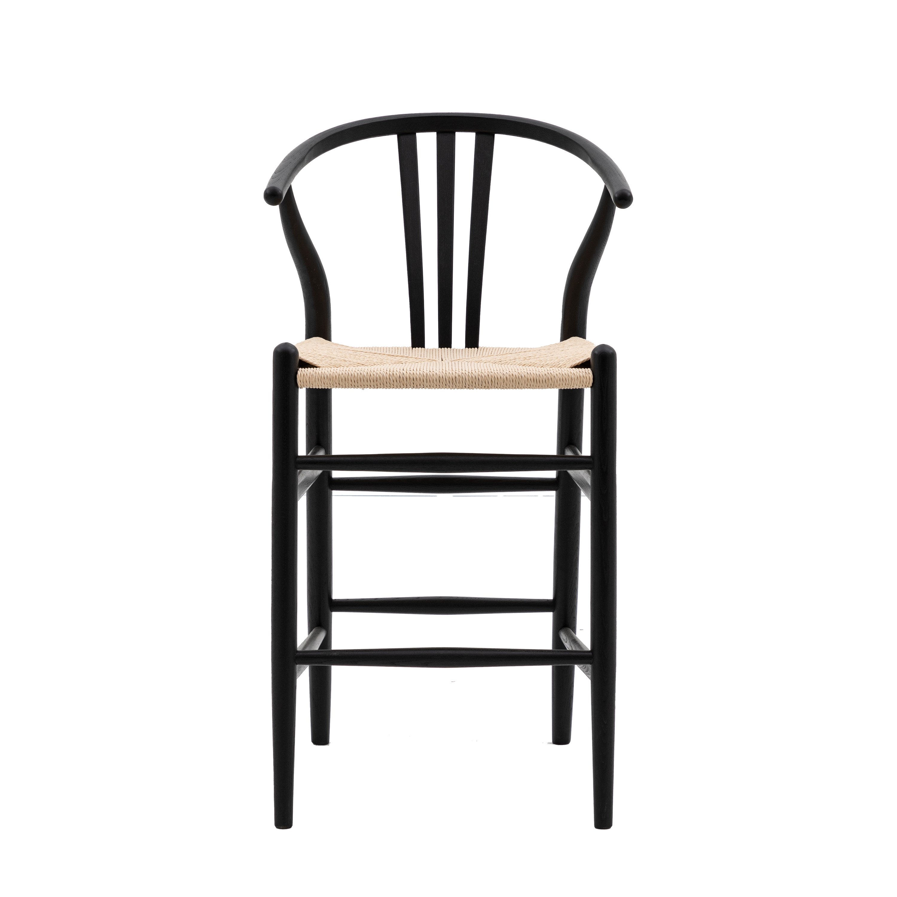 ROSEWELL Bar Stool Black - Set of 2 - Galvin and Galloway