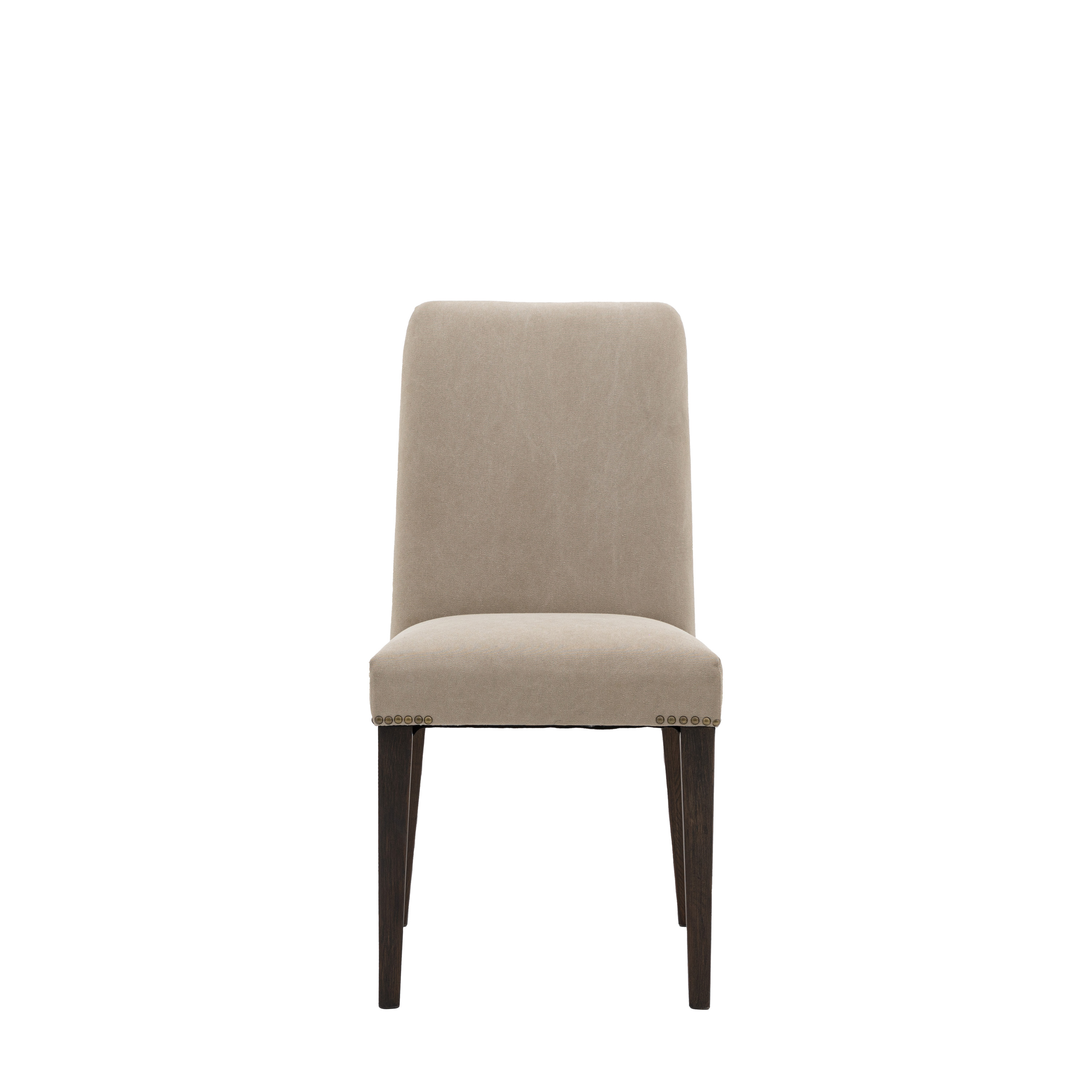 WHITCOMBE Dining Chair Cement Linen - Set of 2 - Galvin and Galloway