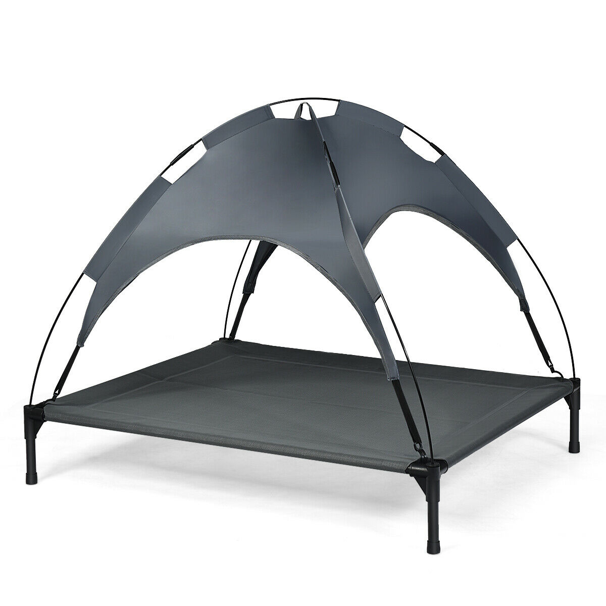 Elevated Pet Bed with Removable Canopy - Savings Store