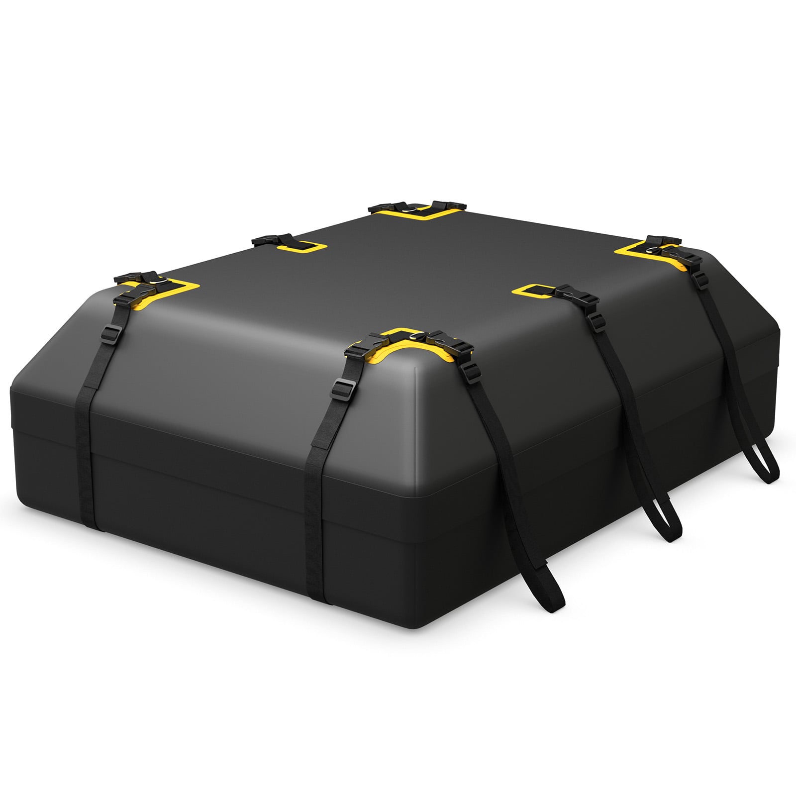 600L Car Roof Bag for Vehicles with or without Racks-Black - Savings Store