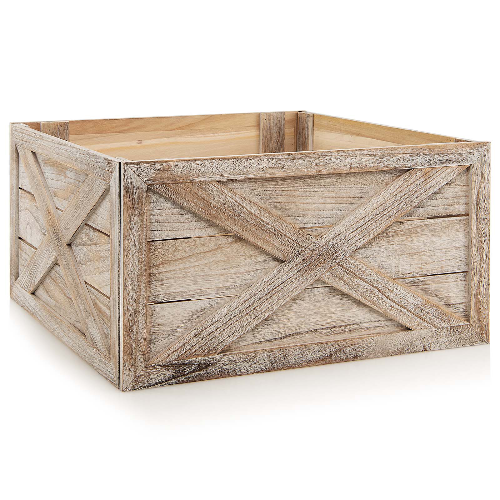 Brown Christmas Tree Box Stand - Large - Savings Store