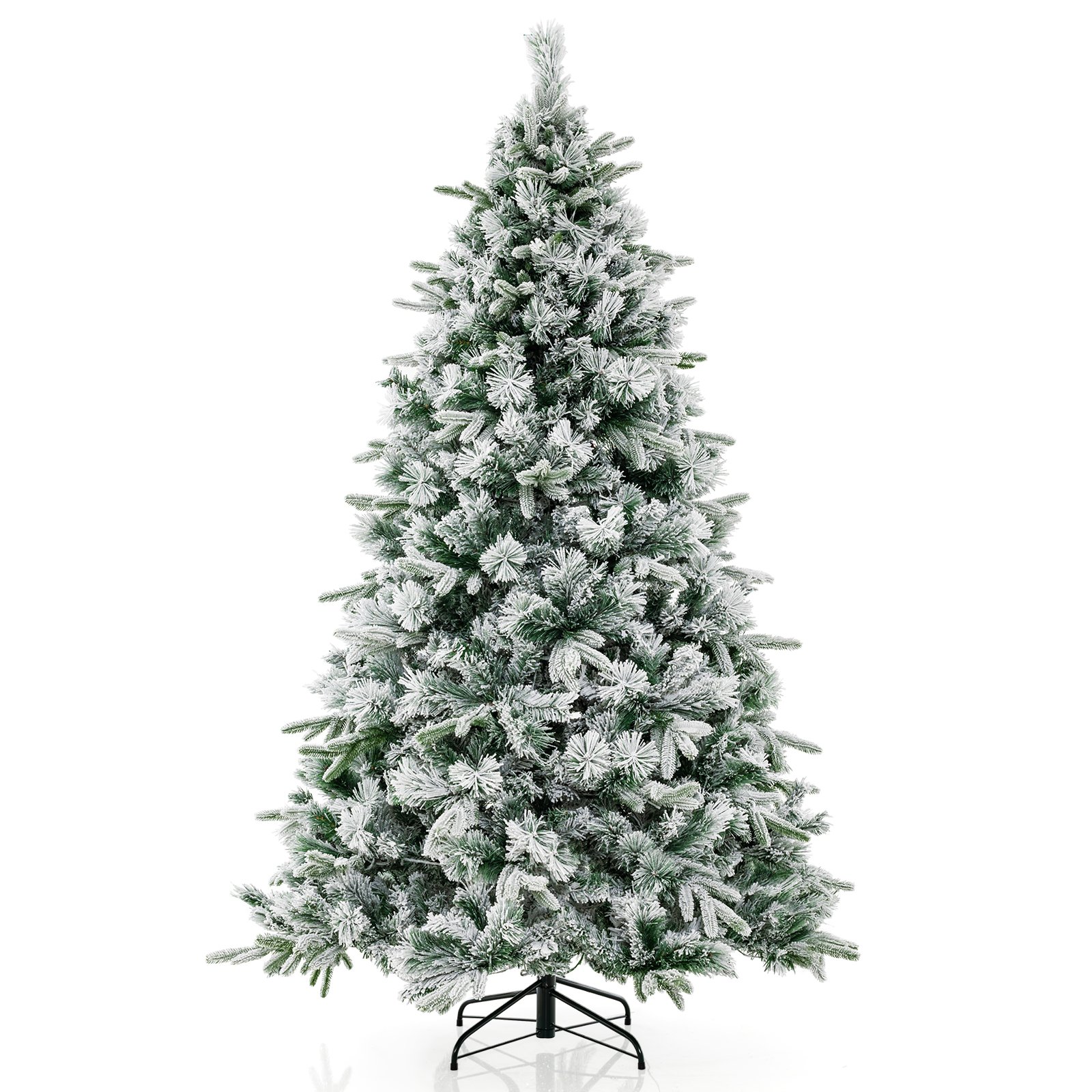 LED Christmas Tree with Foldable Stand - 6ft - Savings Store