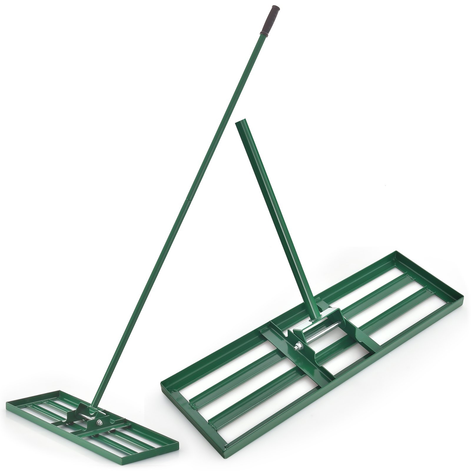 COMO Lawn Leveling Rak with Ergonomic Handle-75 x 25 cm-Green - Savings Store