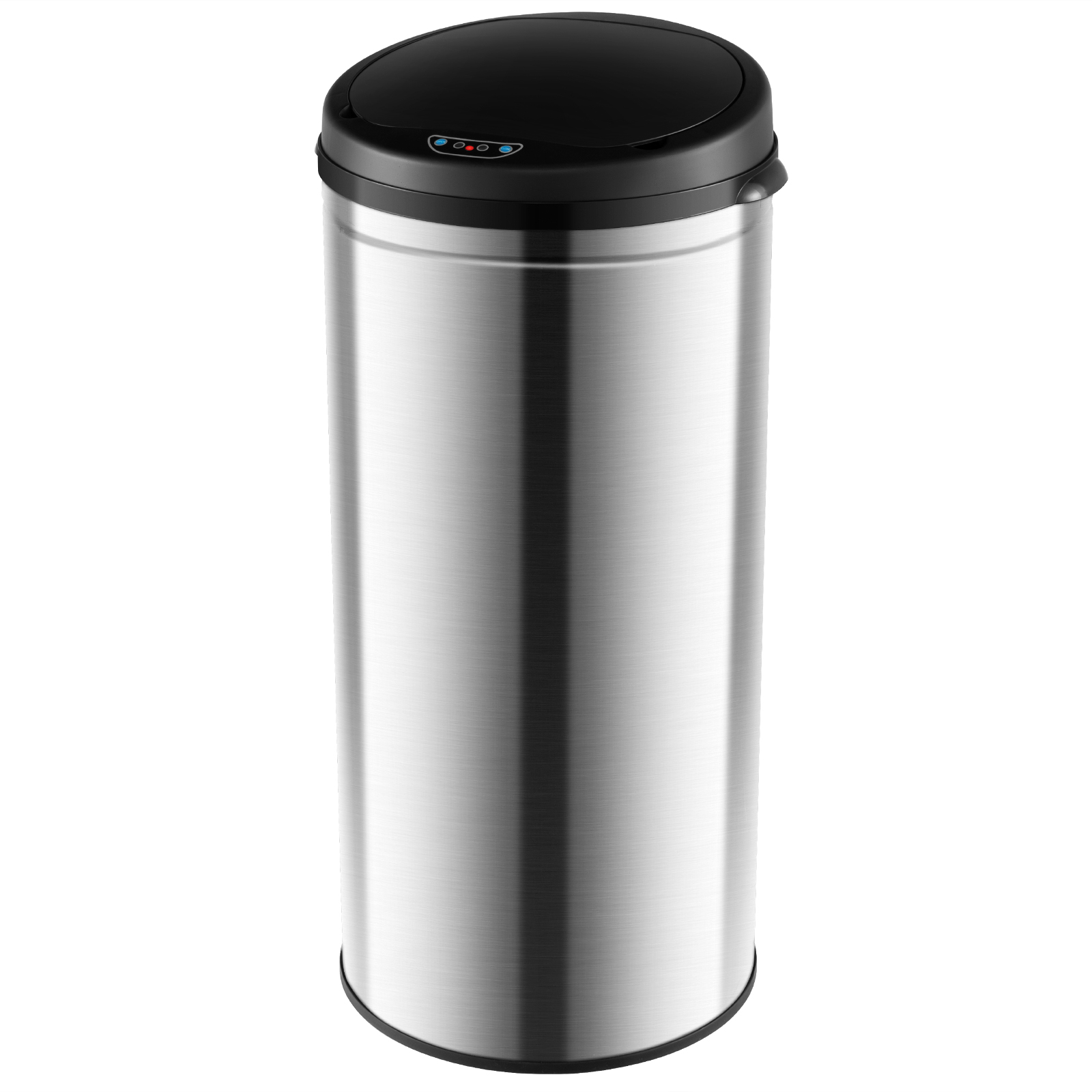 Touchless Trash Can with Motion Sensor Control and Manual Control-Silver - Savings Store