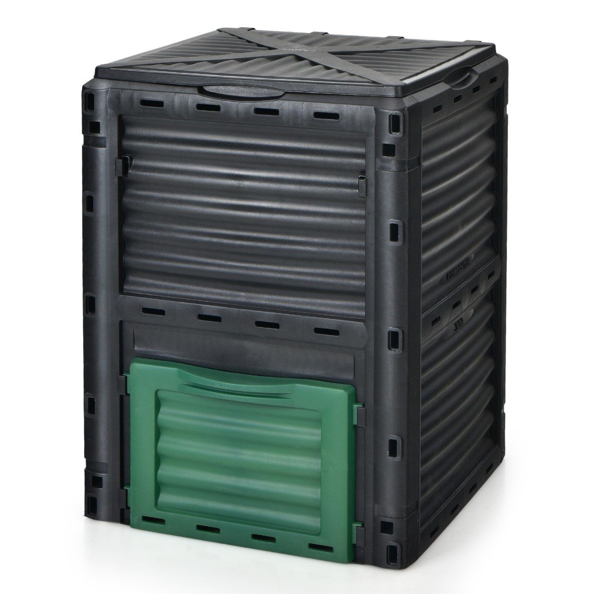 FIXOON 300 Litre Garden Compost Bin-Green - Savings Store