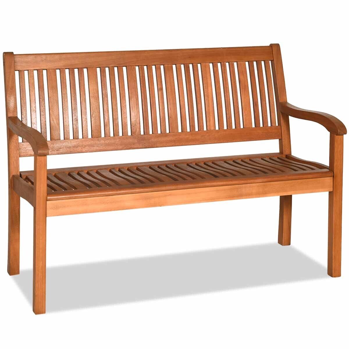 Garden Bench - 2 Seater Garden Bench for Balcony Patio Backyard and Poolside - Savings Store