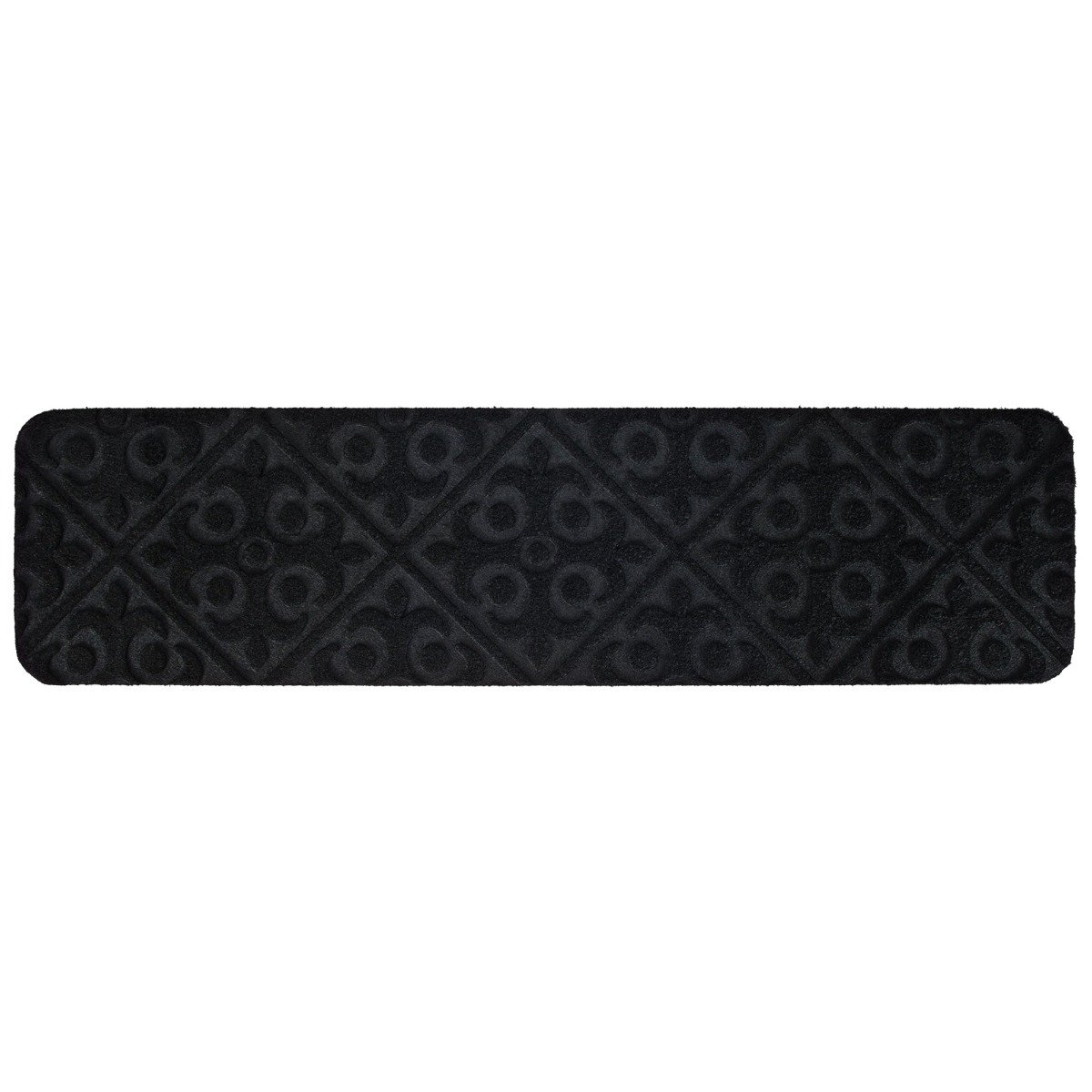 DRAYCREST Non-Slip Stair Mats with Reusable Adhesive-Black - Savings Store