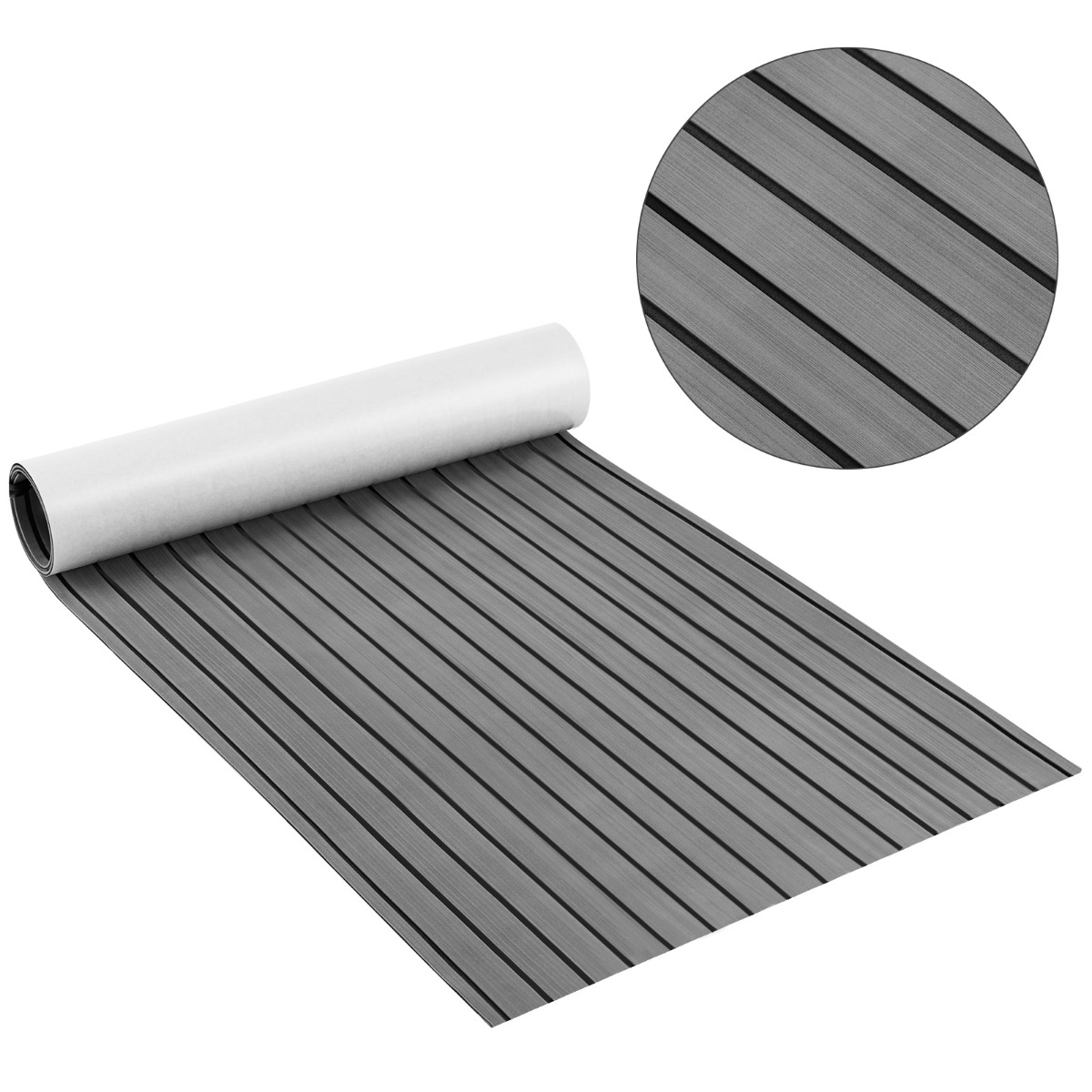 Non-Slip Marine Carpeting Mat - Grey - Savings Store