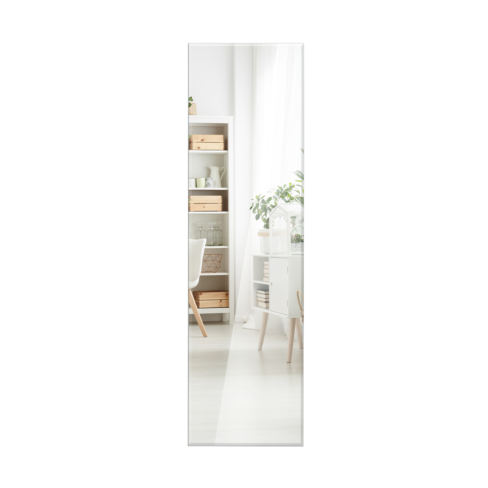 Full Length Wall Mounted Mirror for Bathroom - Multi-Use - Savings Store