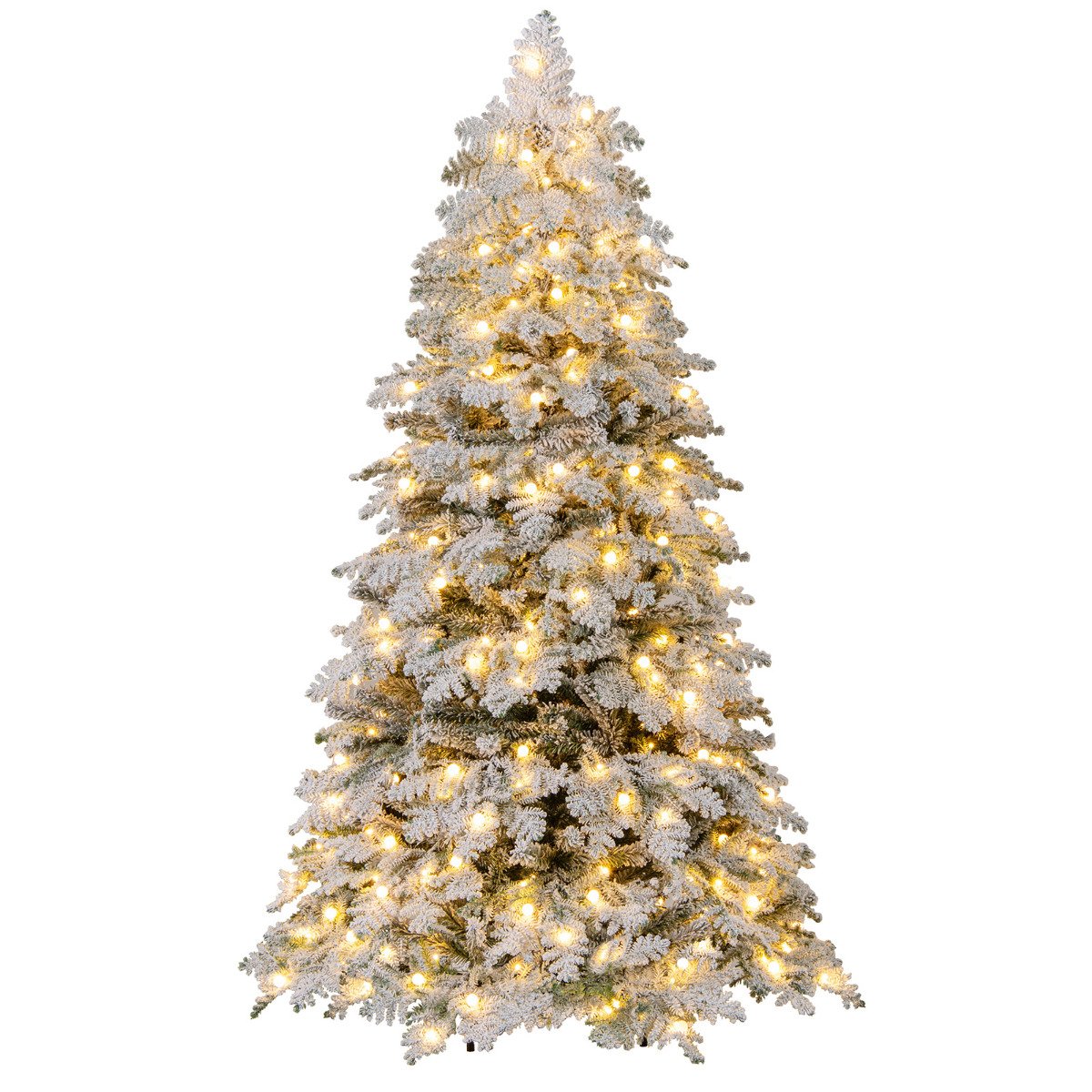 Pre-lit Artificial Christmas Tree with Mixed Branch Tips - 180 cm - Savings Store