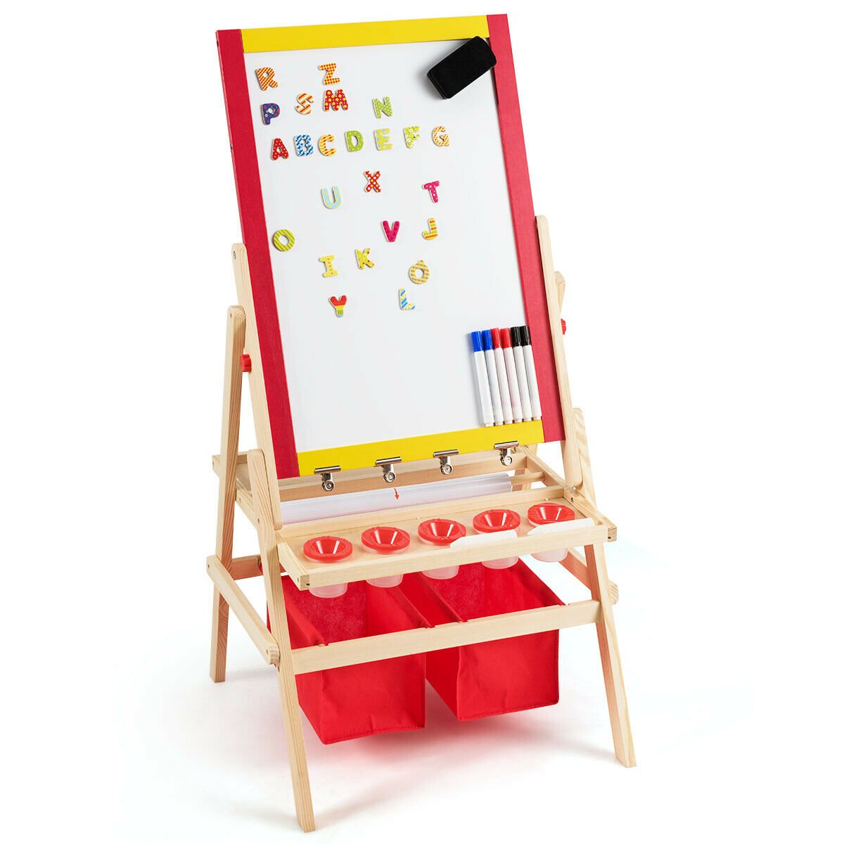 Easel - Children's Double Sided Easel with Storage Bags - Savings Store
