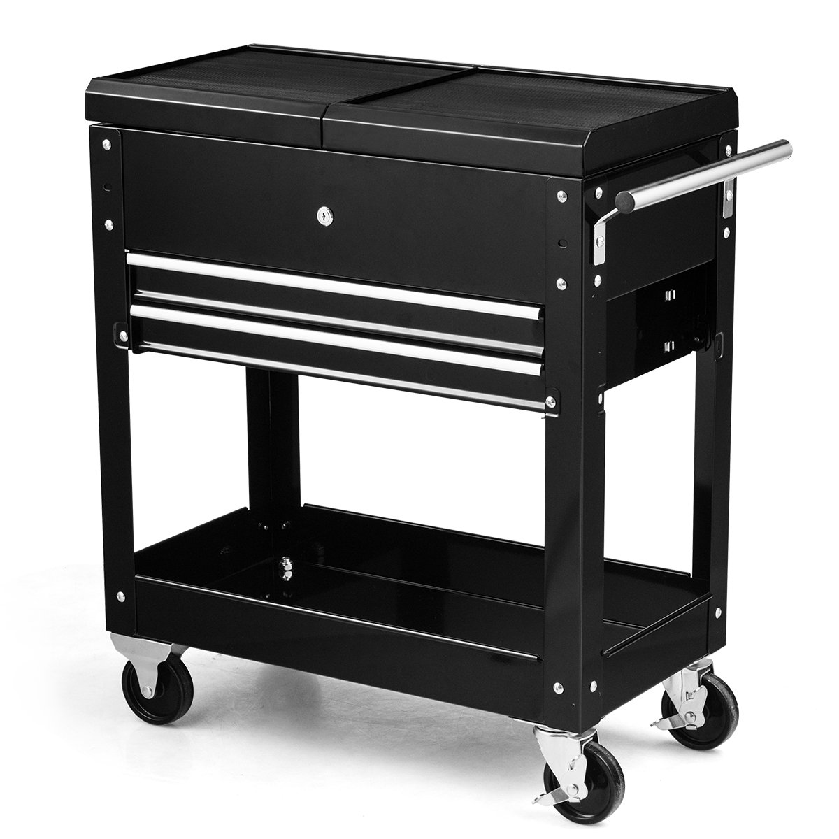 Lockable Rolling Tool Cart with Wheels and Drawers - Savings Store