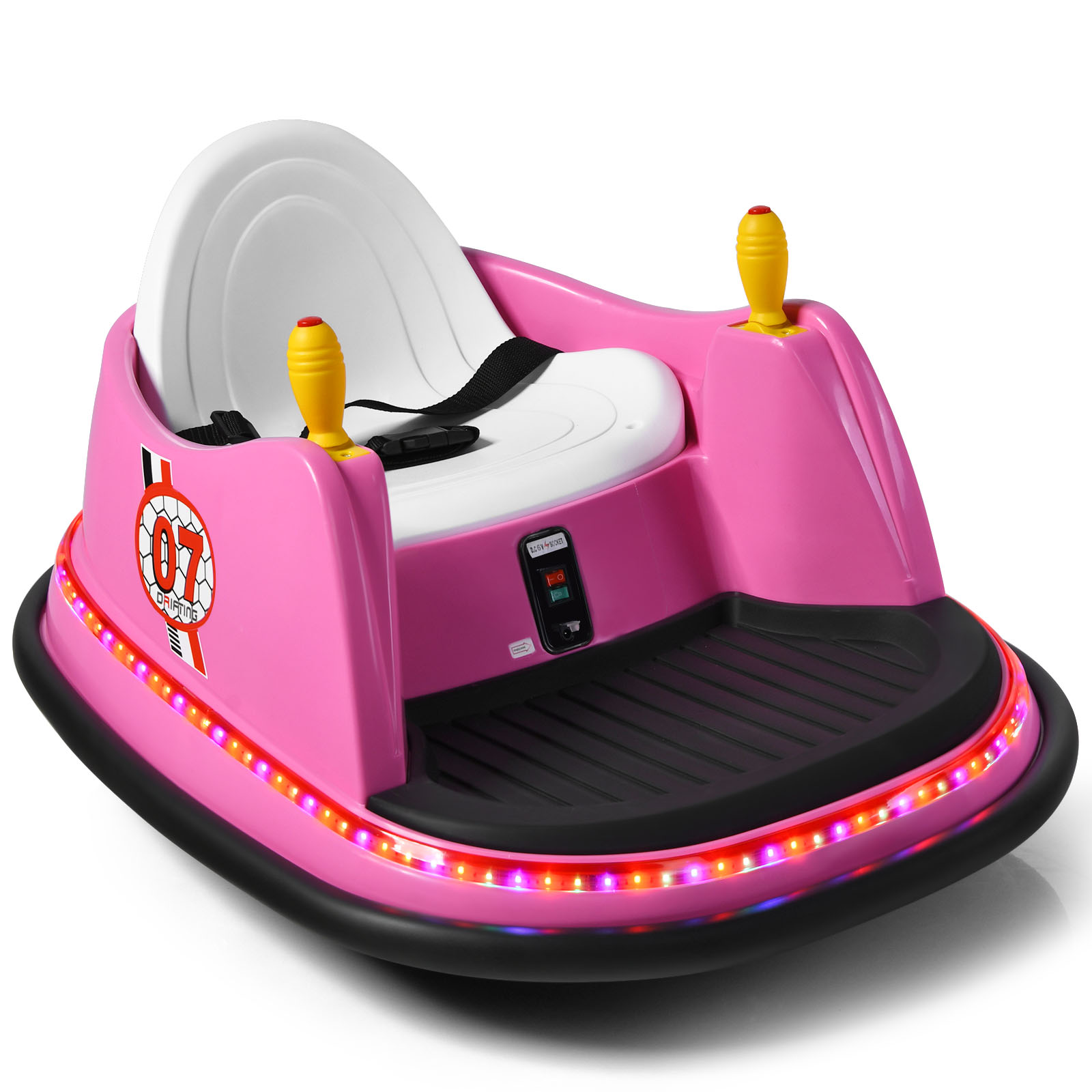 Kids Electric Car - Kids RideOn Bumper Car - Pink - Savings Store