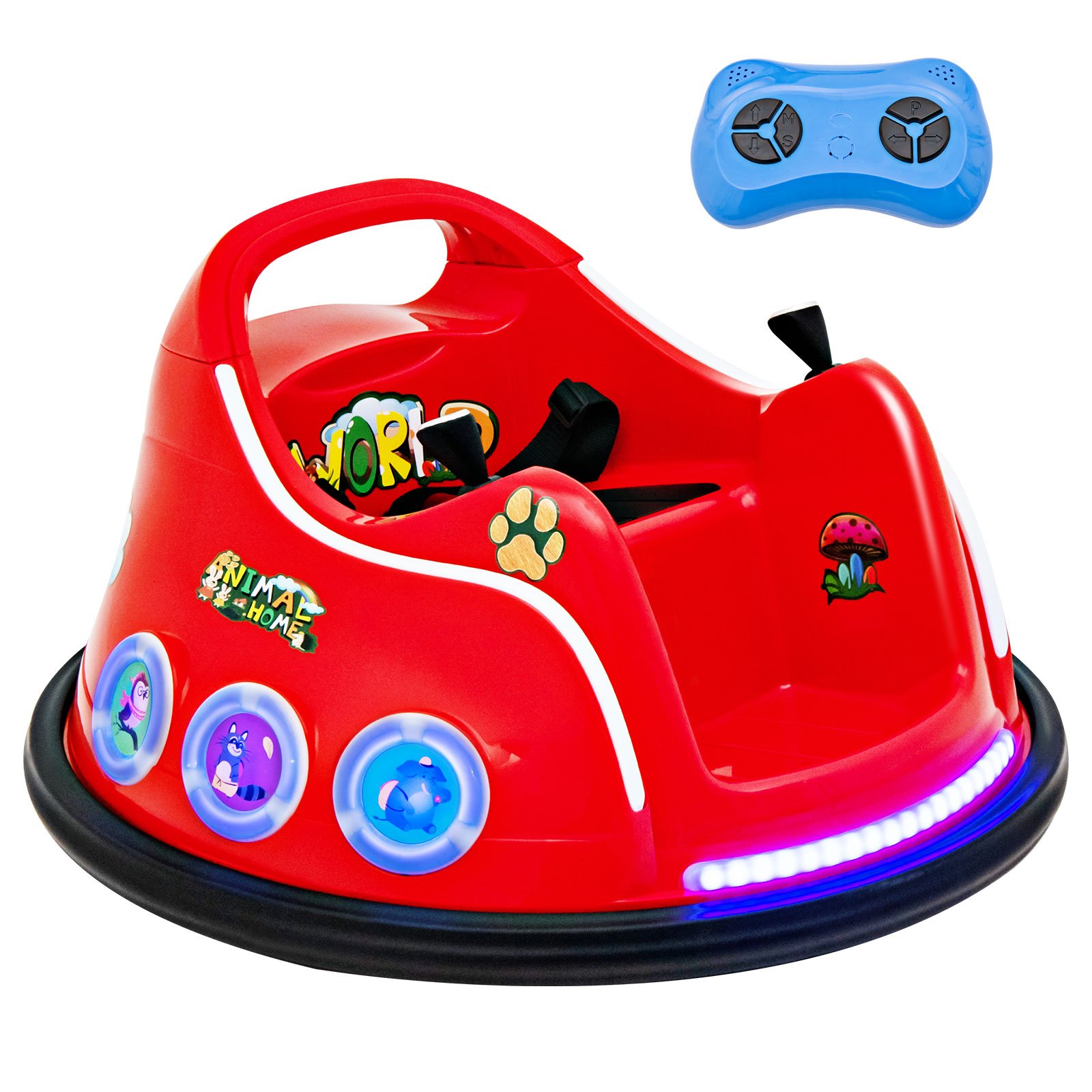 Kids Electric Car - Electric Bumper Car - Red - Savings Store