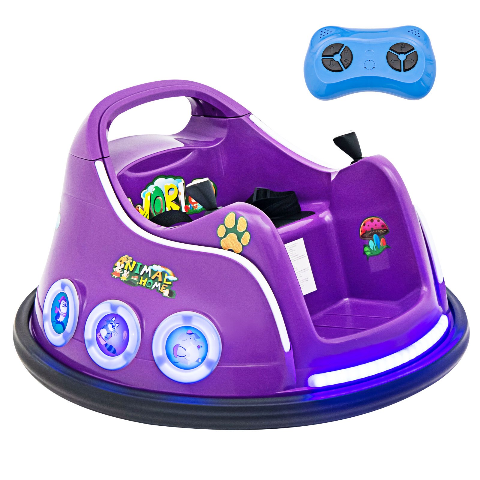 Kids Electric Car - Electric Bumper Car - Purple - Savings Store