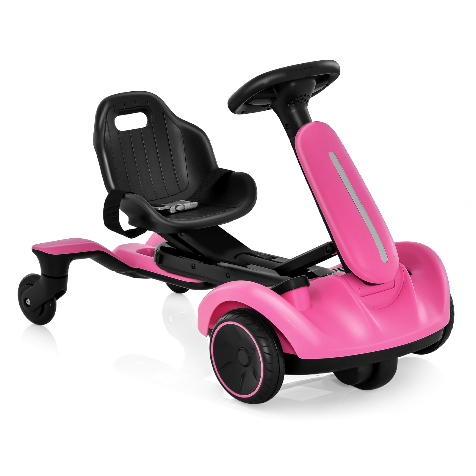 6V Electric Ride on Drift Car for Kids Aged 3-8 Years Old - Pink - Savings Store