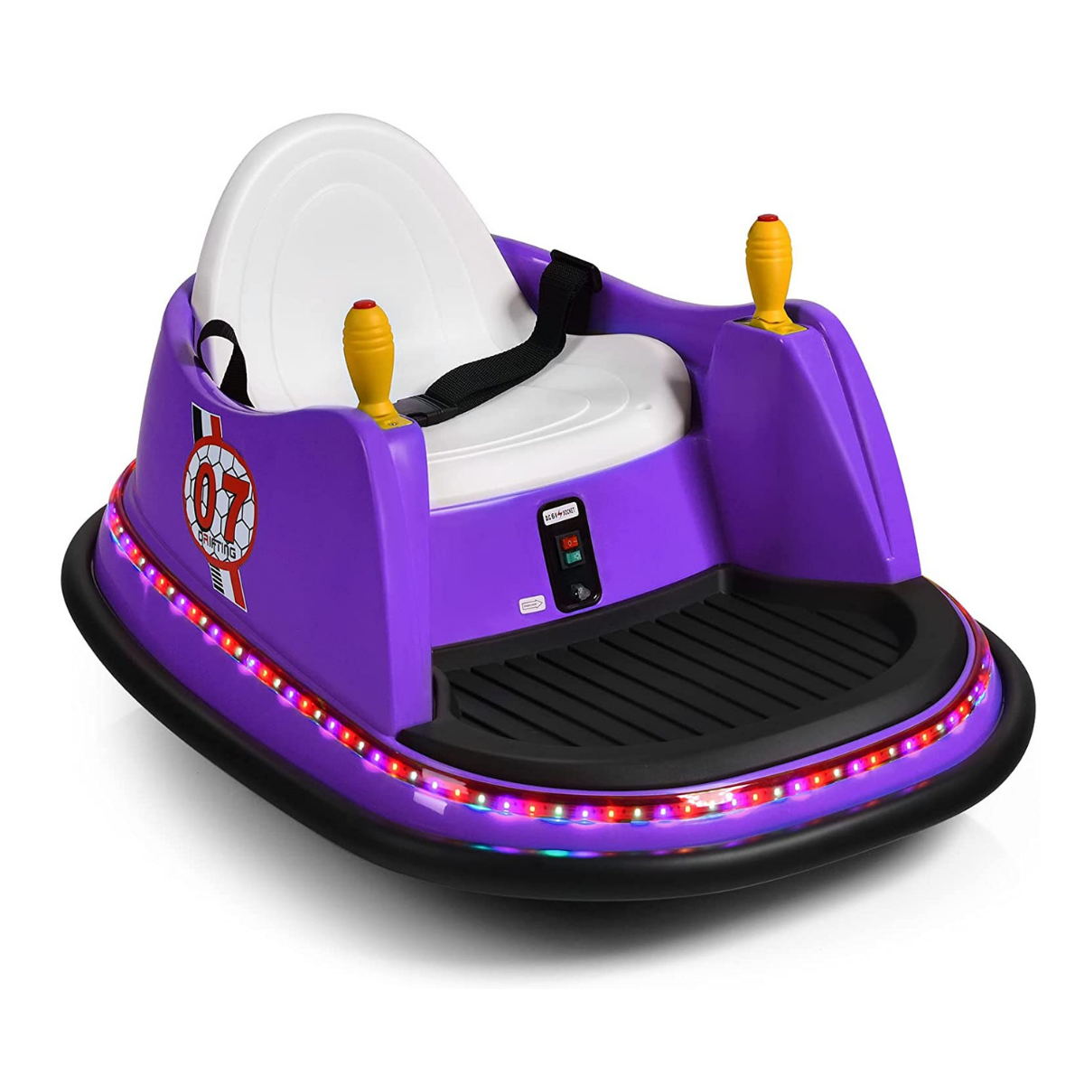 Kids Electric Car - Kids RideOn Bumper Car - Purple - Savings Store