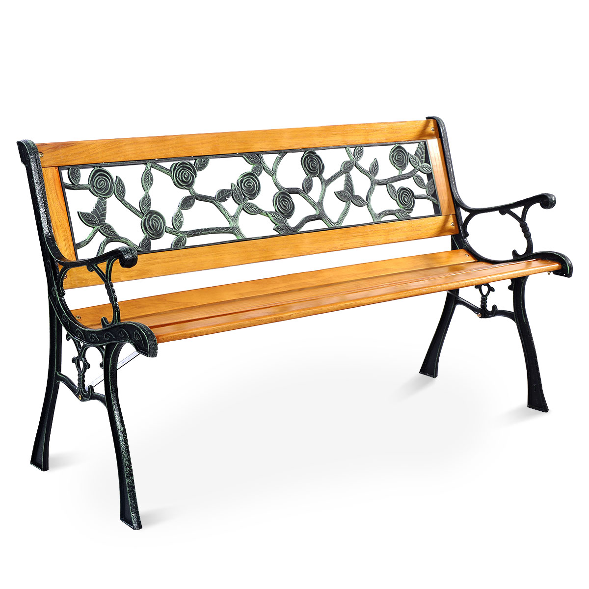 Weather Proof Outdoor Furniture with Wood Frame for Backyard Porch Patio - Savings Store