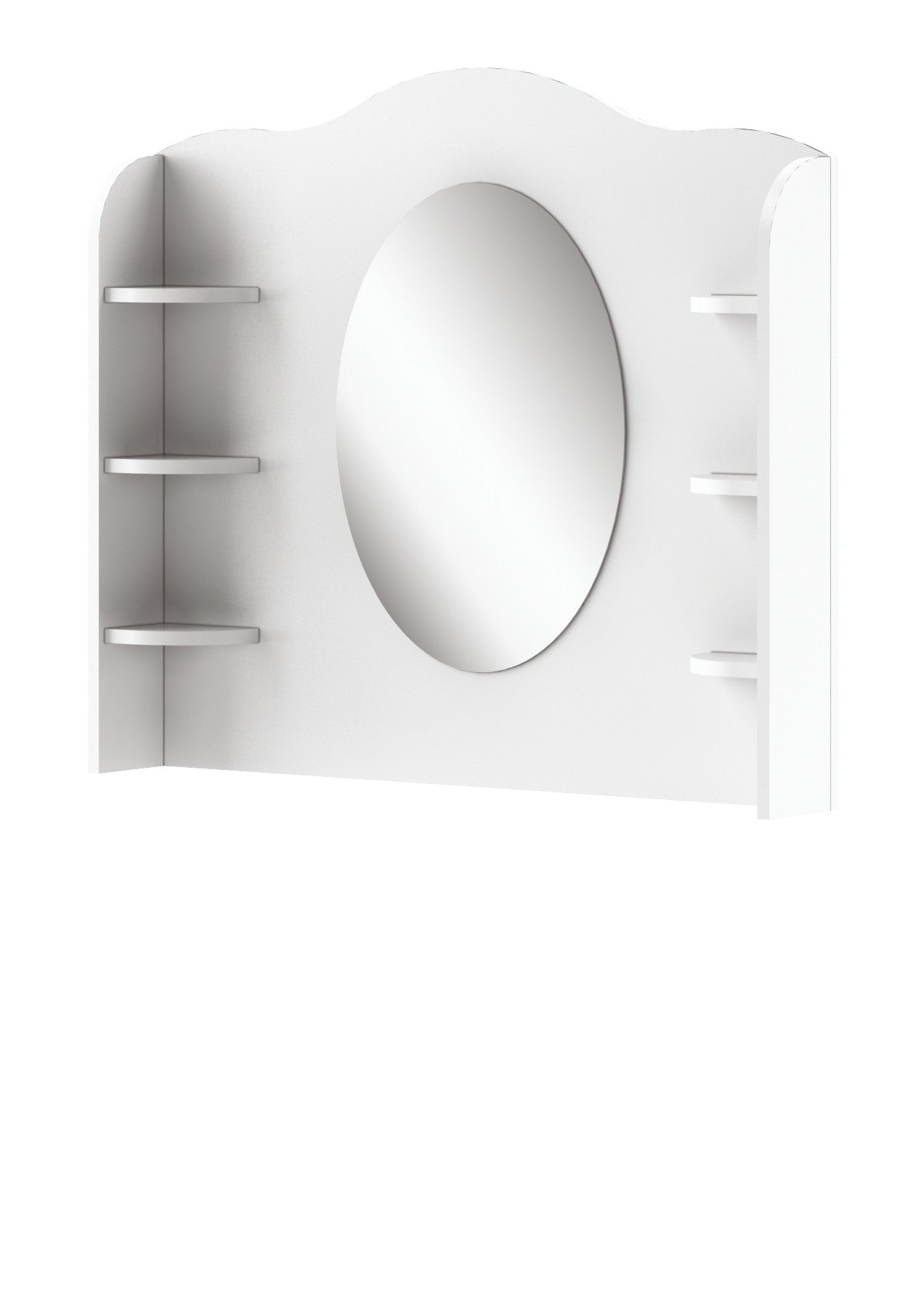 Meyah MI-06 Desk Hutch with Mirror - Art Nest