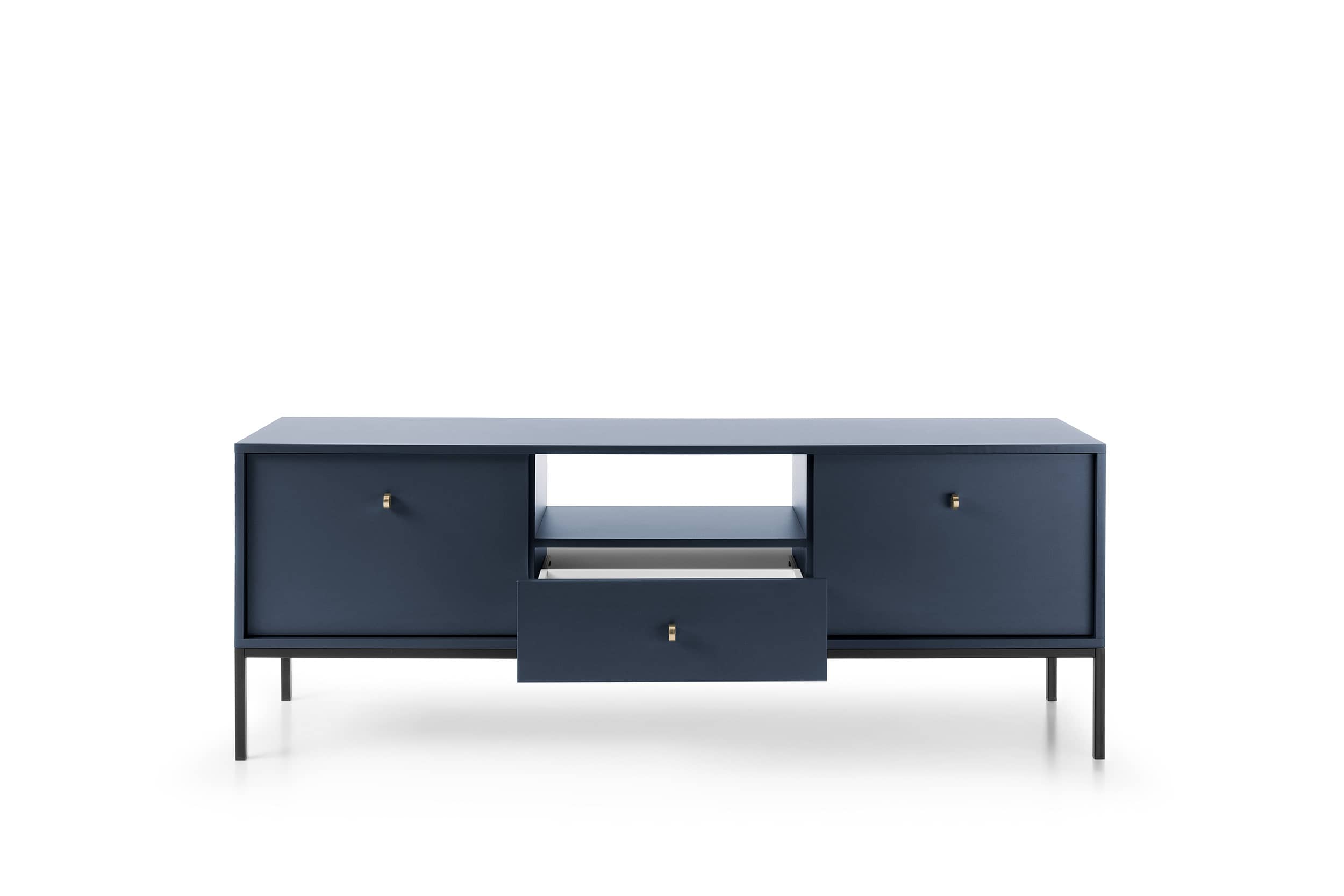 California TV Cabinet - Navy Blue - Art Nest