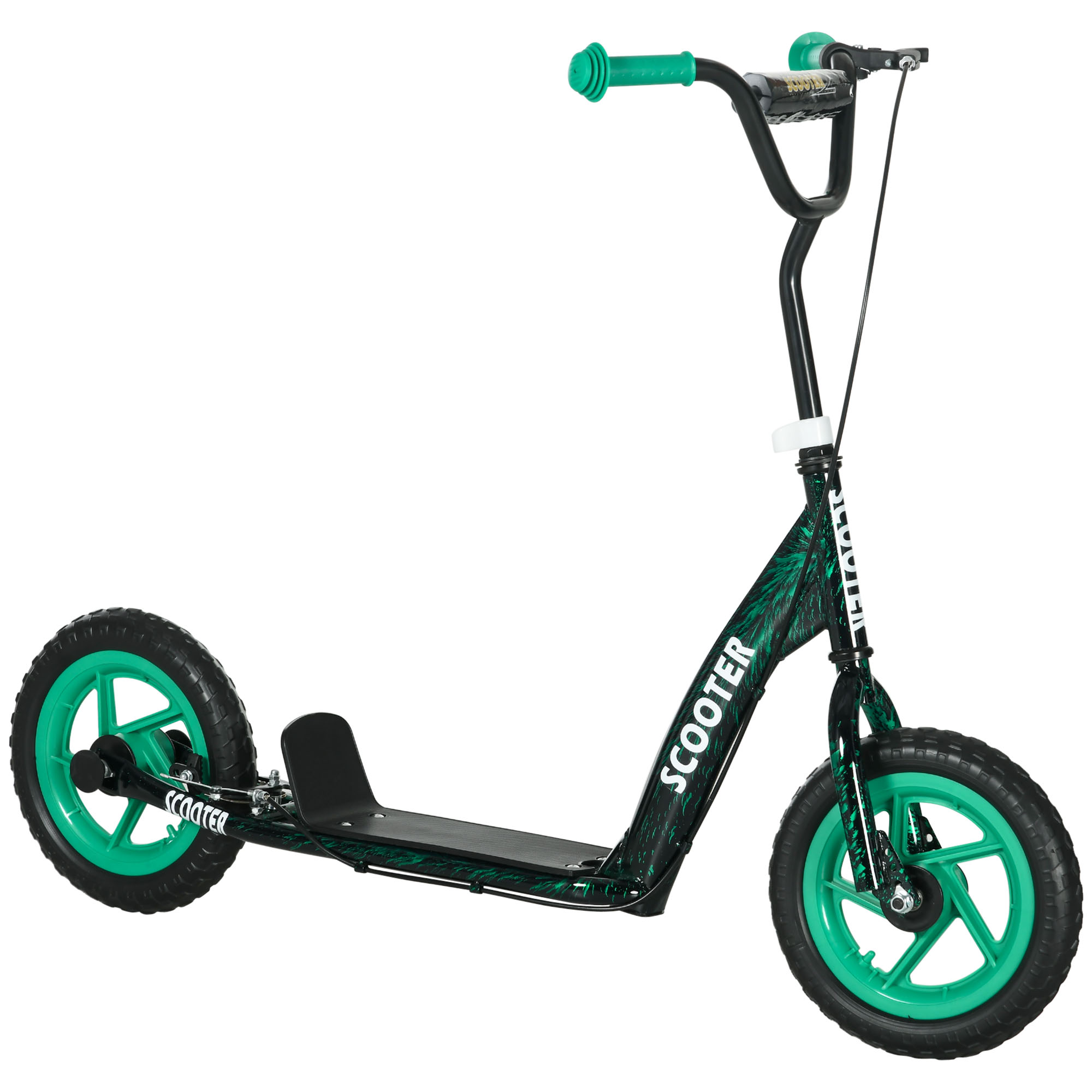AIVAGO Kids Scooter with Adjustable Handlebar Green - Life Essentials