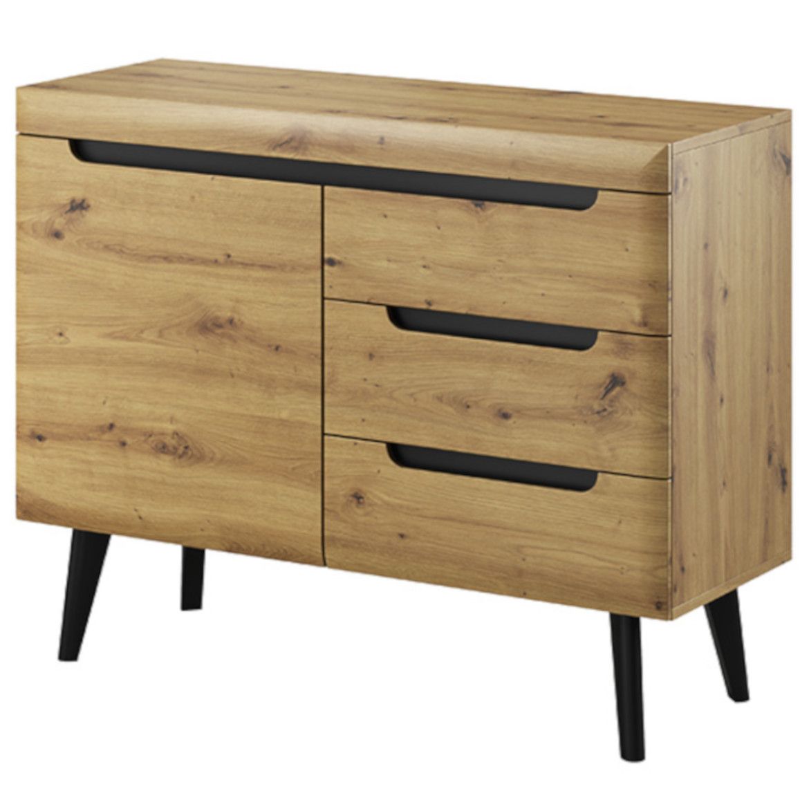 Serie Sideboard Cabinet - Oak Artisan - Art Nest