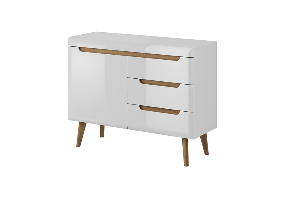 Serie Sideboard Cabinet - White - Art Nest