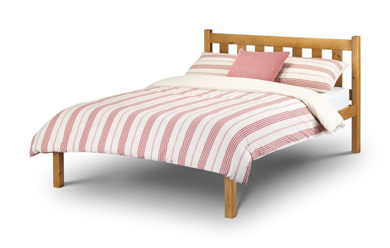 Poppy Antique Pine Bed Frame - Double 4ft6 - JB Collections