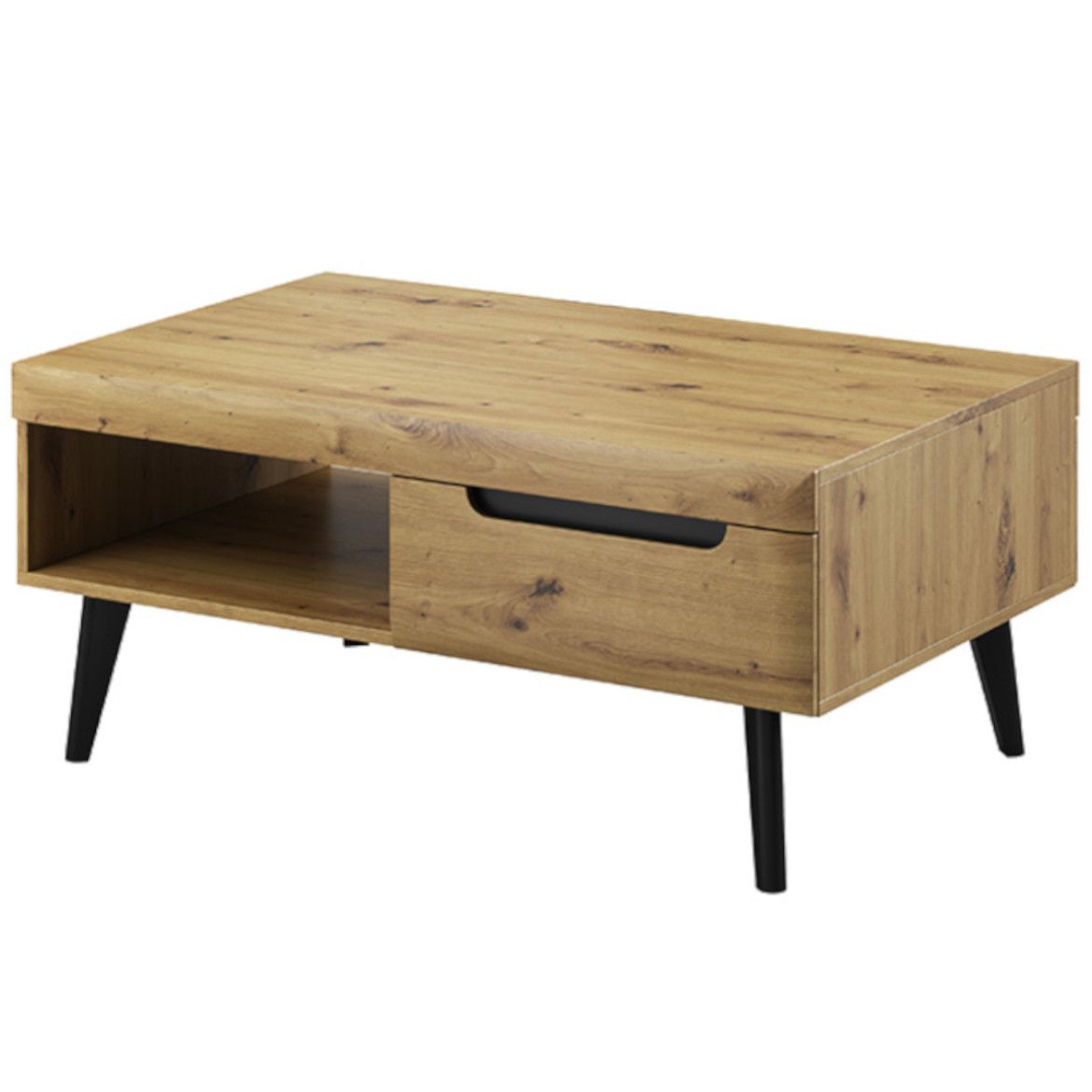 Serie Coffee Table - Oak Artisan - Art Nest