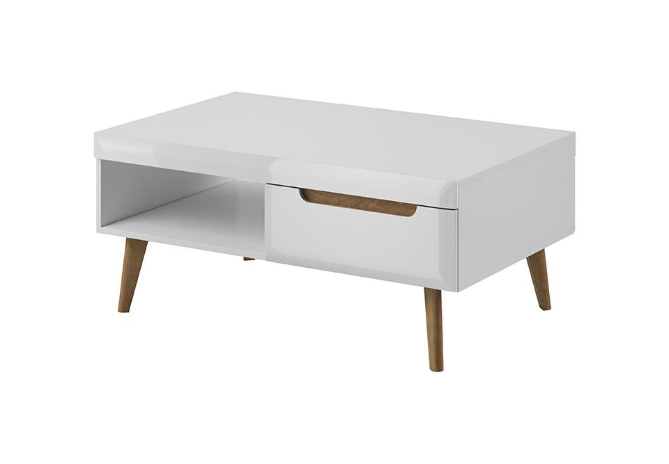 Serie Coffee Table - White Gloss - Art Nest