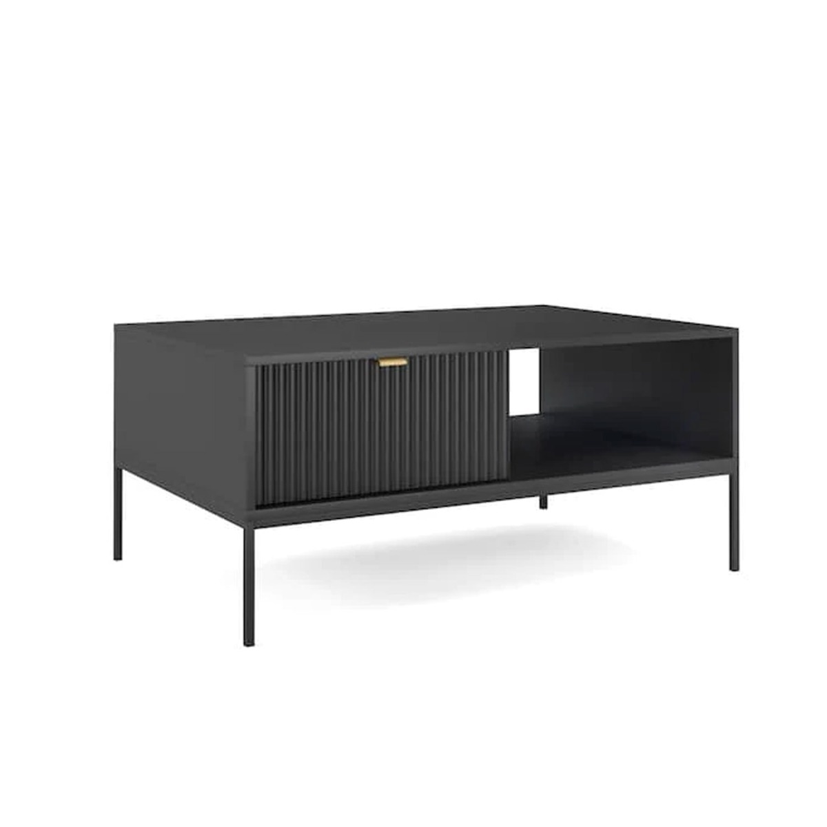 Galadriel Nyx Coffee Table - Black Matt - Art Nest