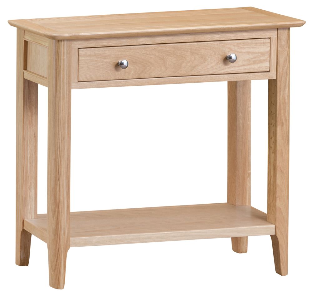 Norwich Console Table - Oak - Kettle Homes