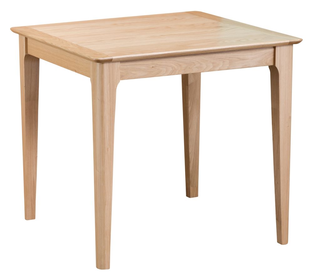 Norwich Small Fixed Top Table - Oak - Kettle Homes