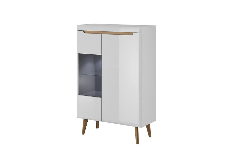 Serie Display Sideboard Cabinet - White - Art Nest