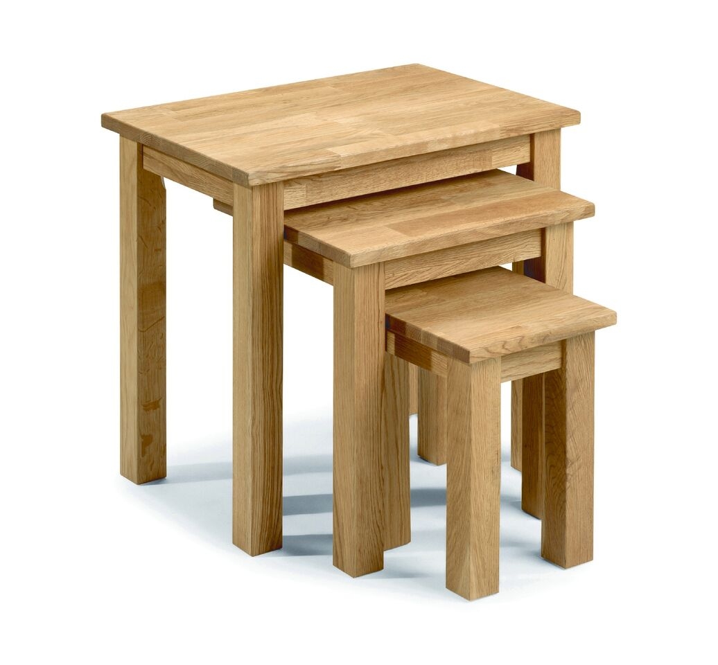 Coxmoor Oak Nest of Tables - JB Collections