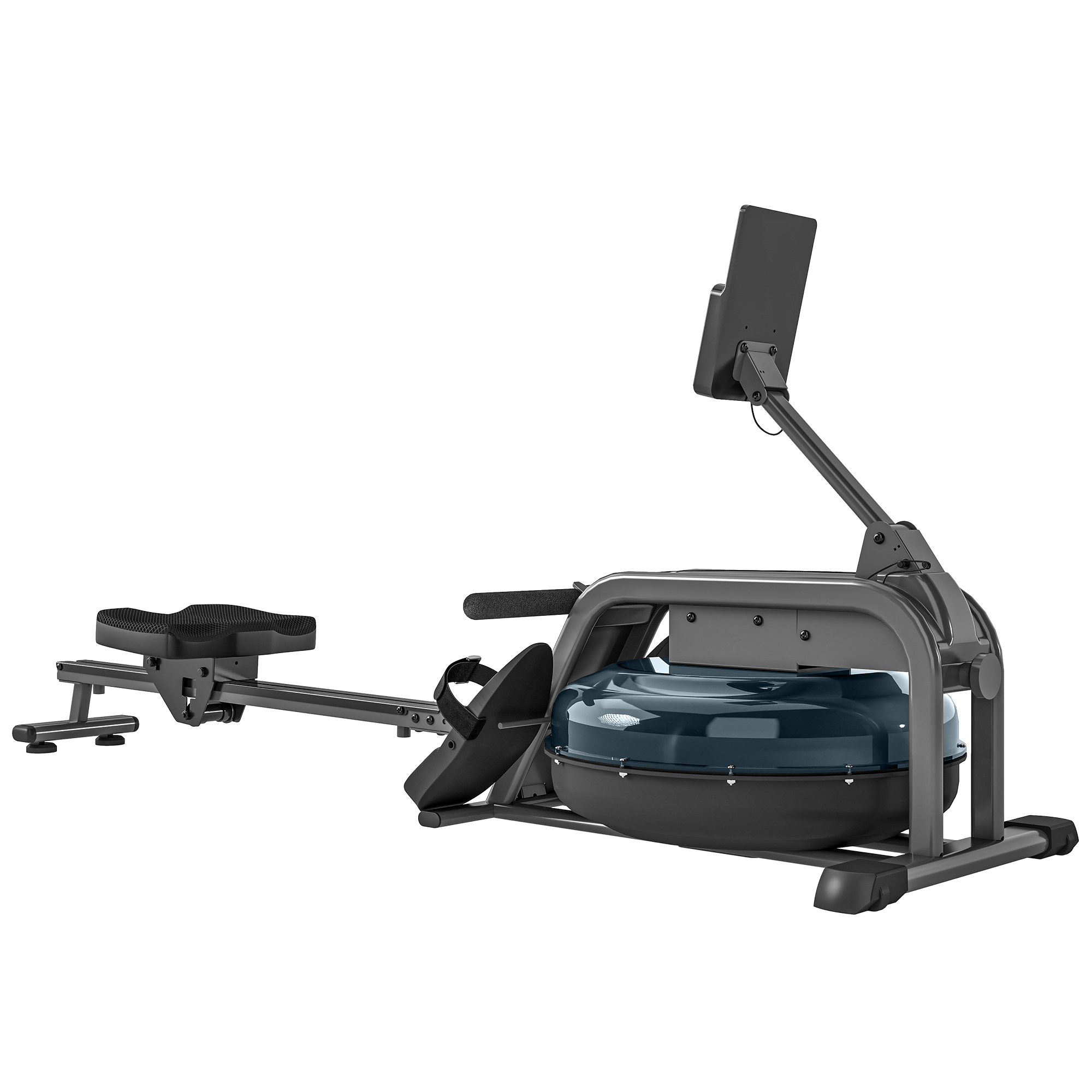 SPORTEDGE Water Rowing Machine with Adjustable Resistance - Life Essentials