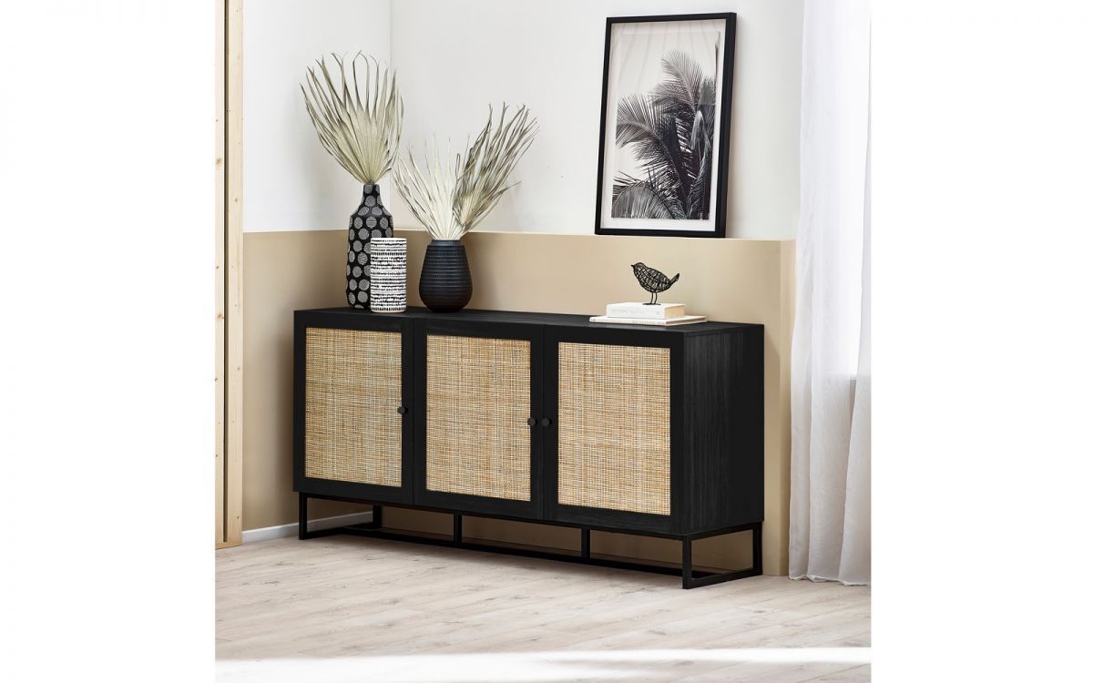 Padstow Sideboard - Black - JB Collections