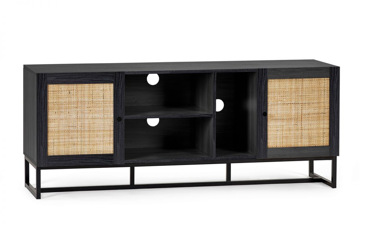 Padstow TV Unit - Black - JB Collections