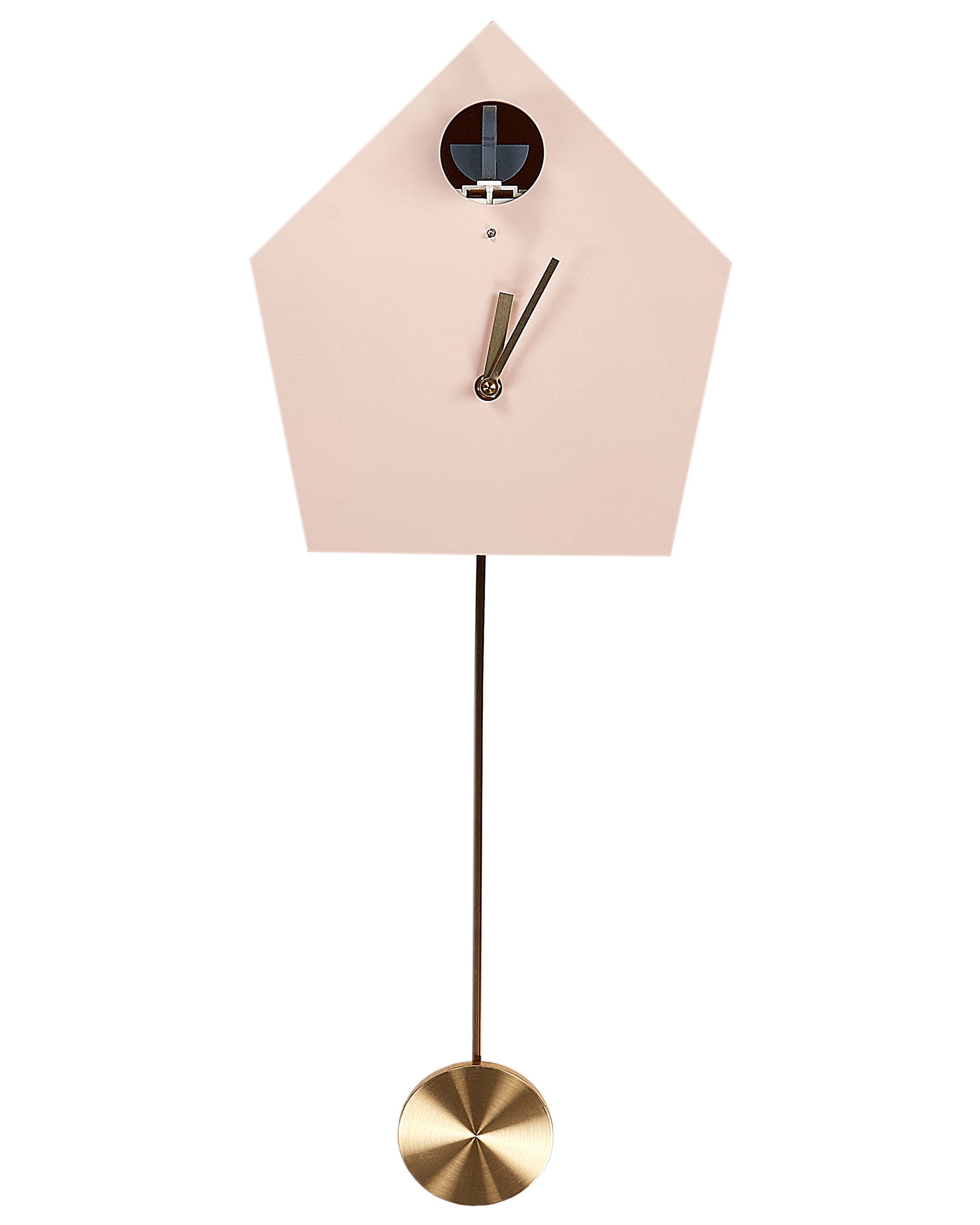 Wall Clock ARBAZ 24 cm Pink - Gemini Interiors